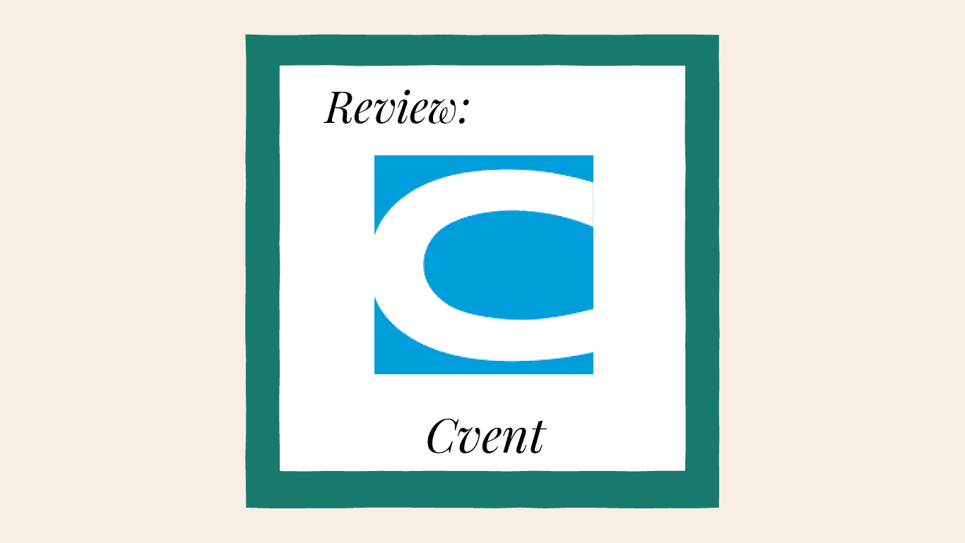 Cvent Product Review 17594