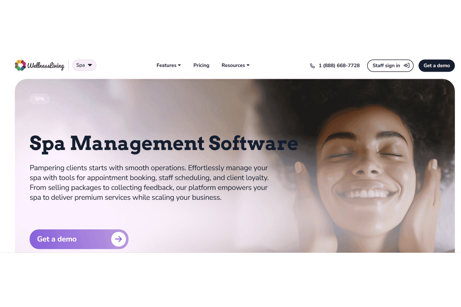 WellnessLiving manages bookings, loyalty, memberships, marketing, and client data.