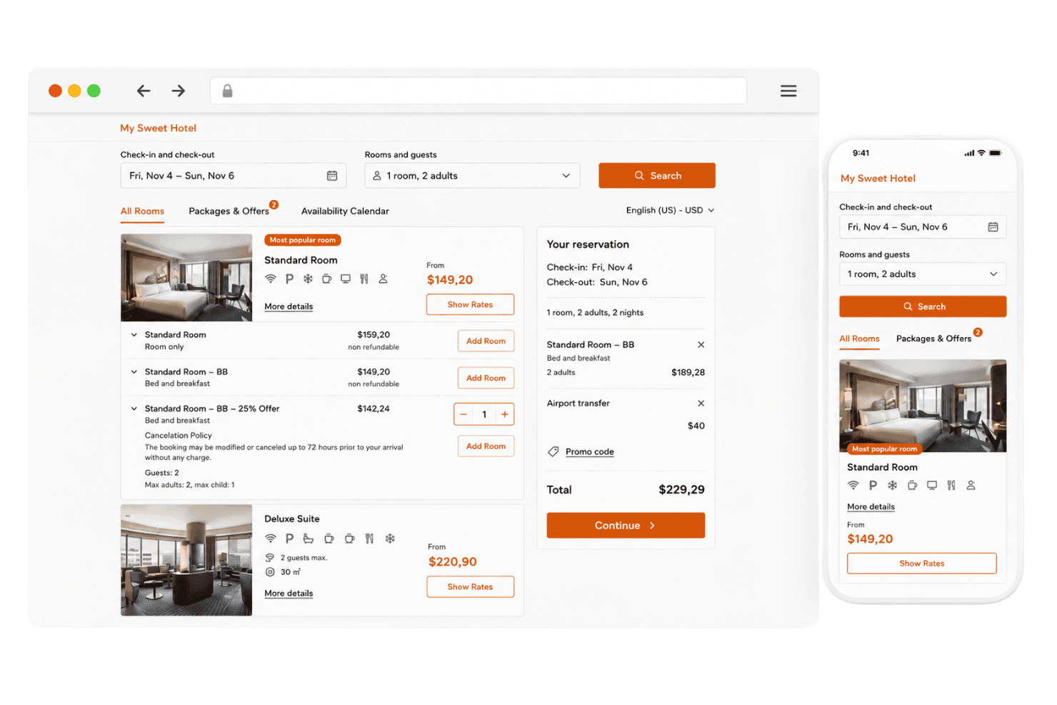 HotelRunner handles direct hotel bookings with channel management and website creation across 84 languages and 159 currencies.