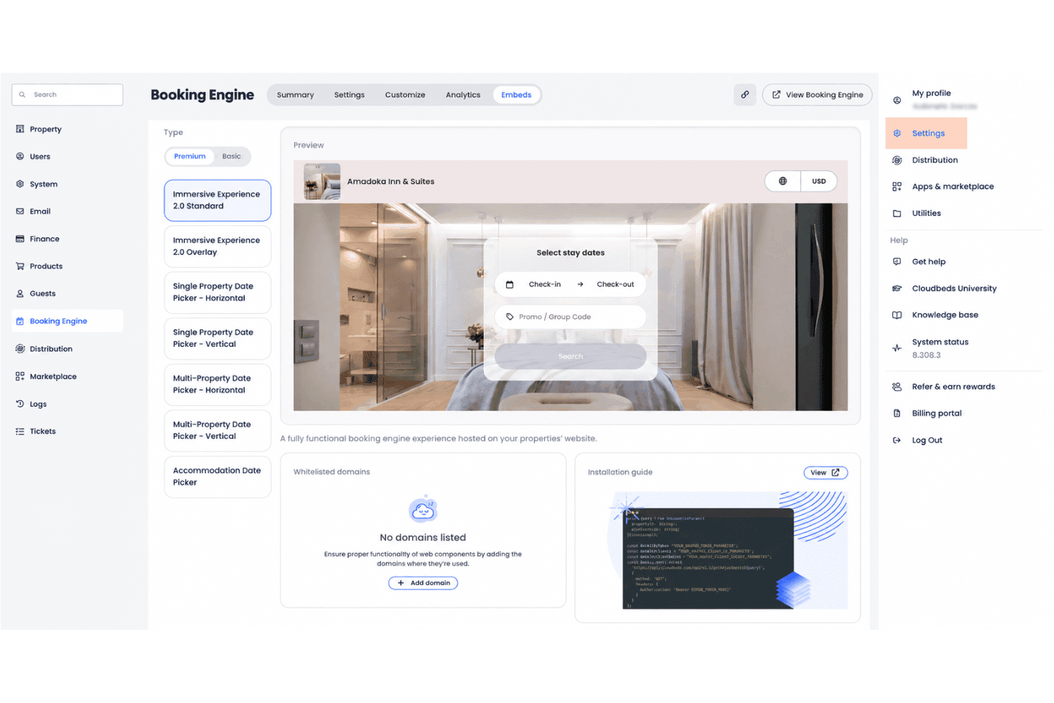 Cloudbeds connects direct hotel bookings with PMS operations, channel management, and payment processing.