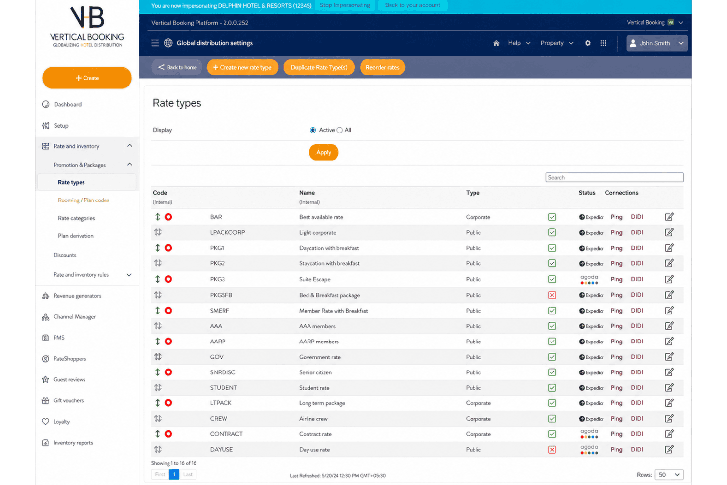 Vertical Booking kombinerer værktøjer til direkte booking med kanalstyring, GDS-forbindelse, metasøgningsintegration og konverteringsoptimering.