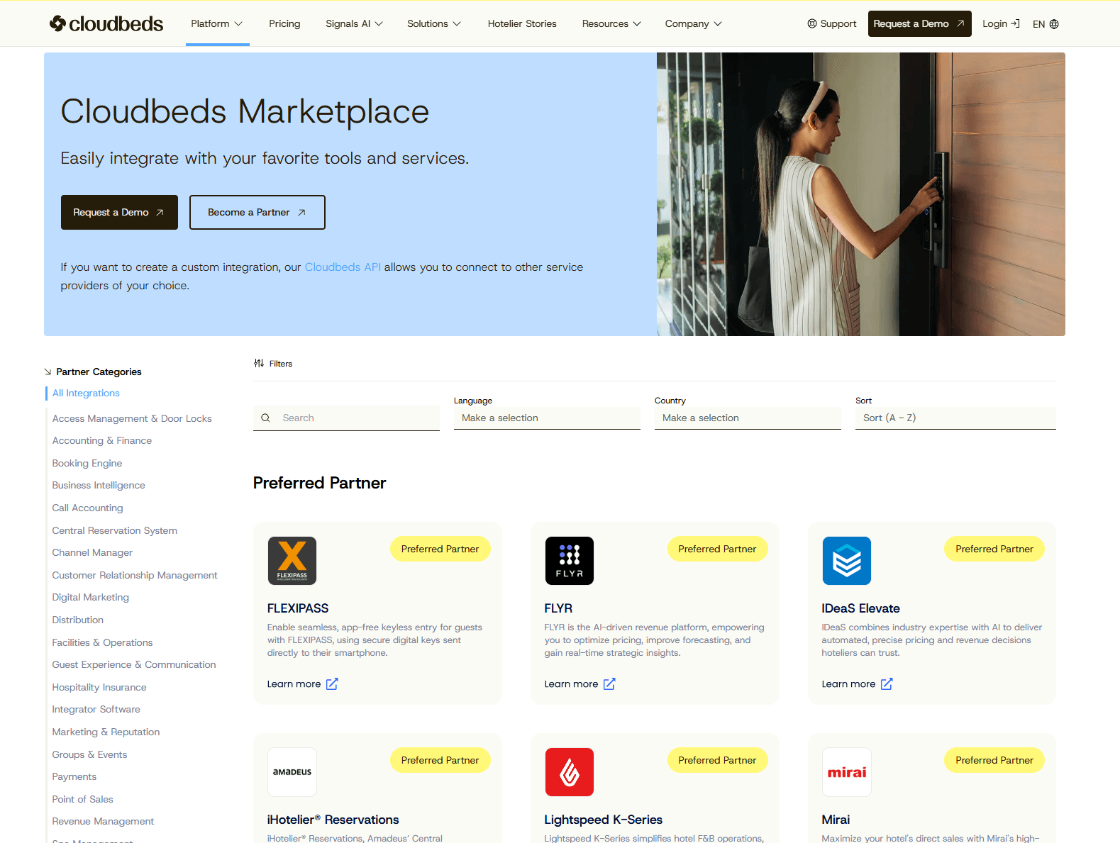 Cloudbeds screenshot