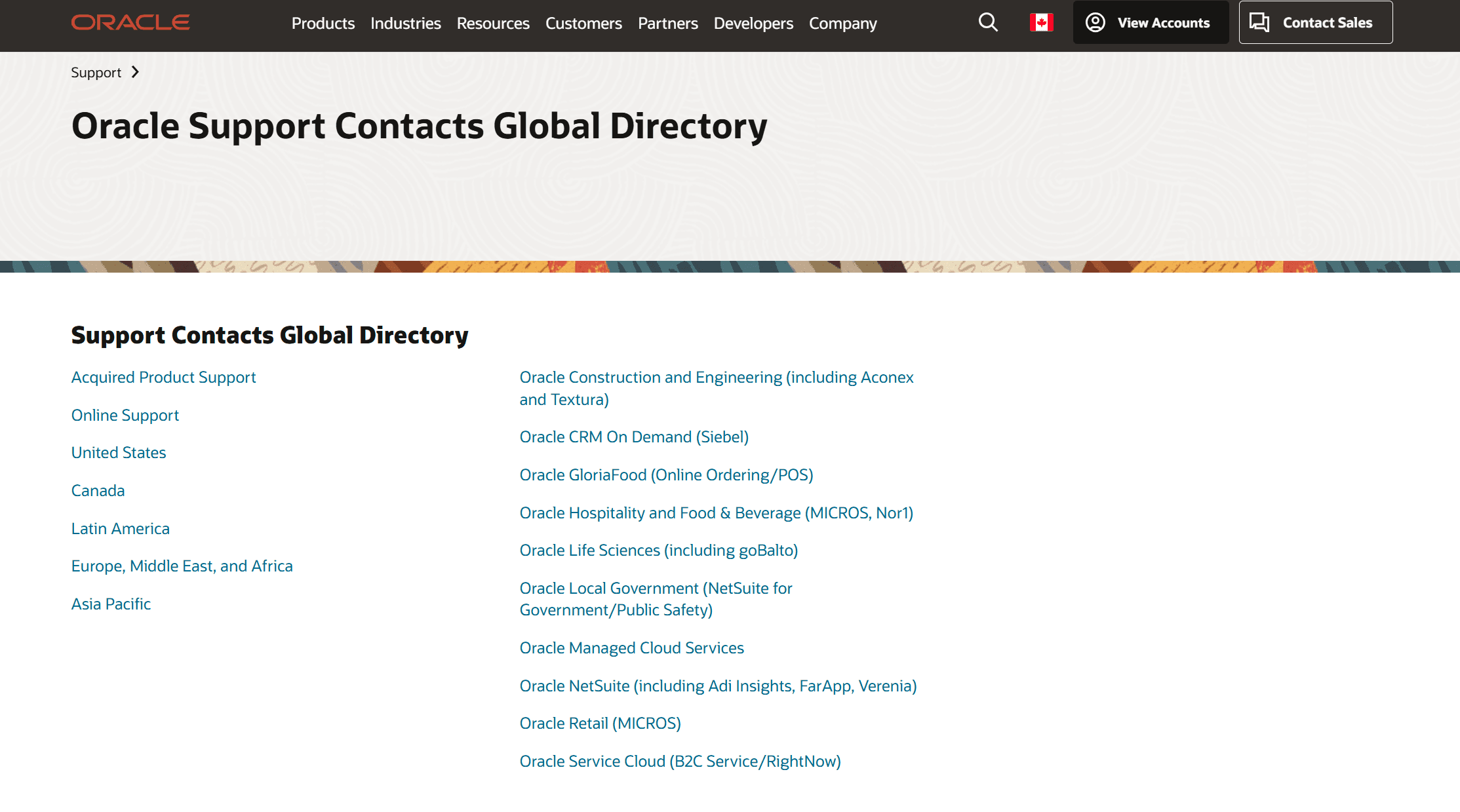 Oracle OPERA screenshot