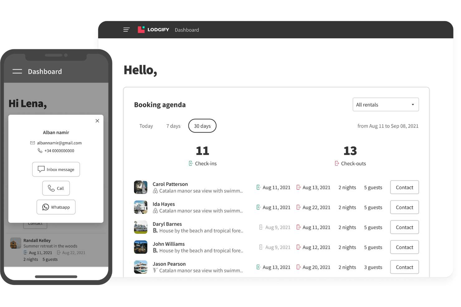 Lodgify screenshot