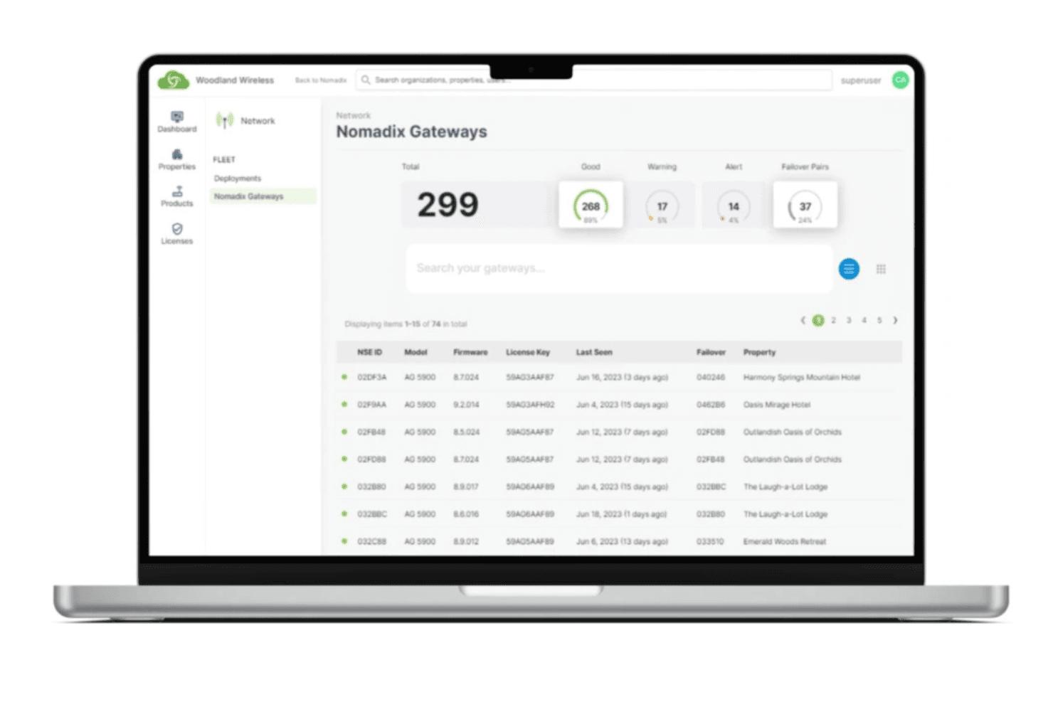 Nomadix screenshot