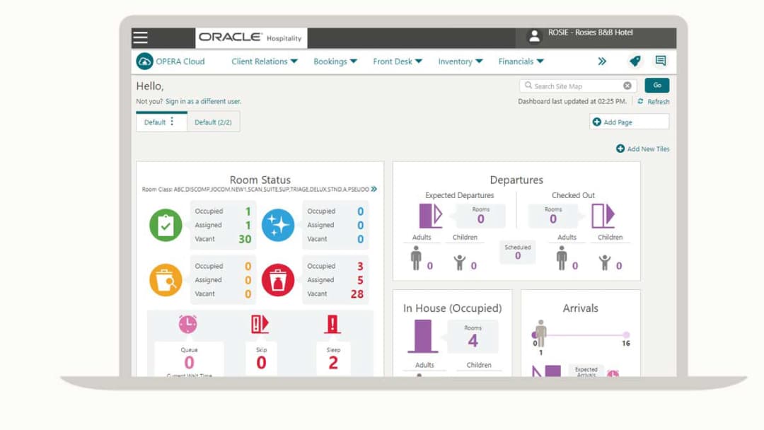 OPERA's highly modular approach lets you tailor your hospitality management software to your specific enterprise needs.