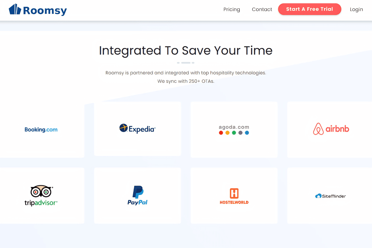 Roomsy integrations