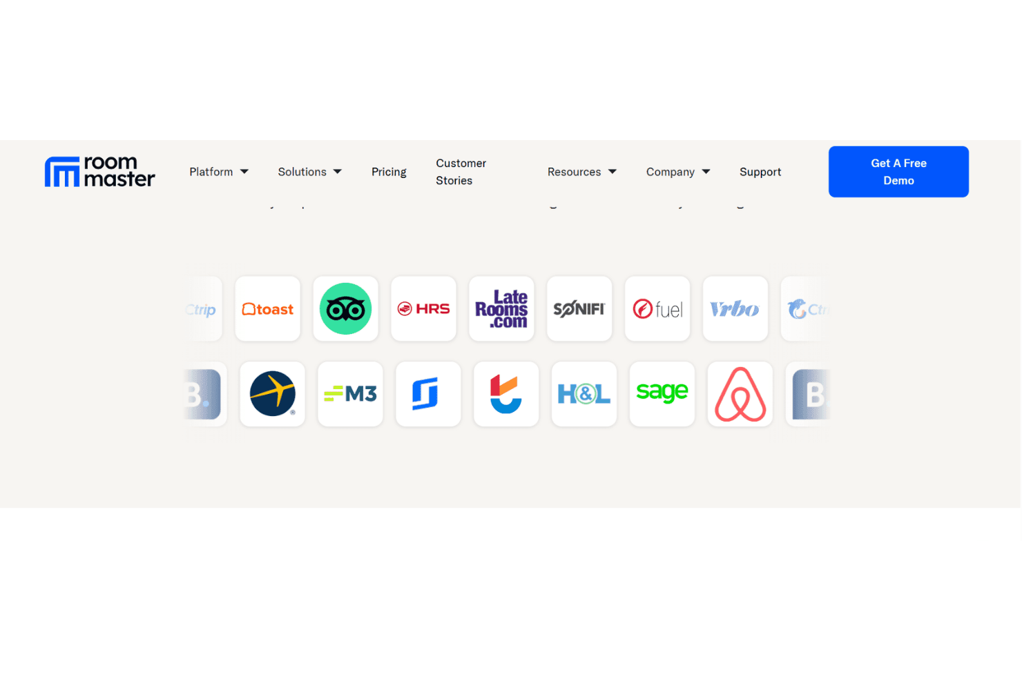 roommaster integrations
