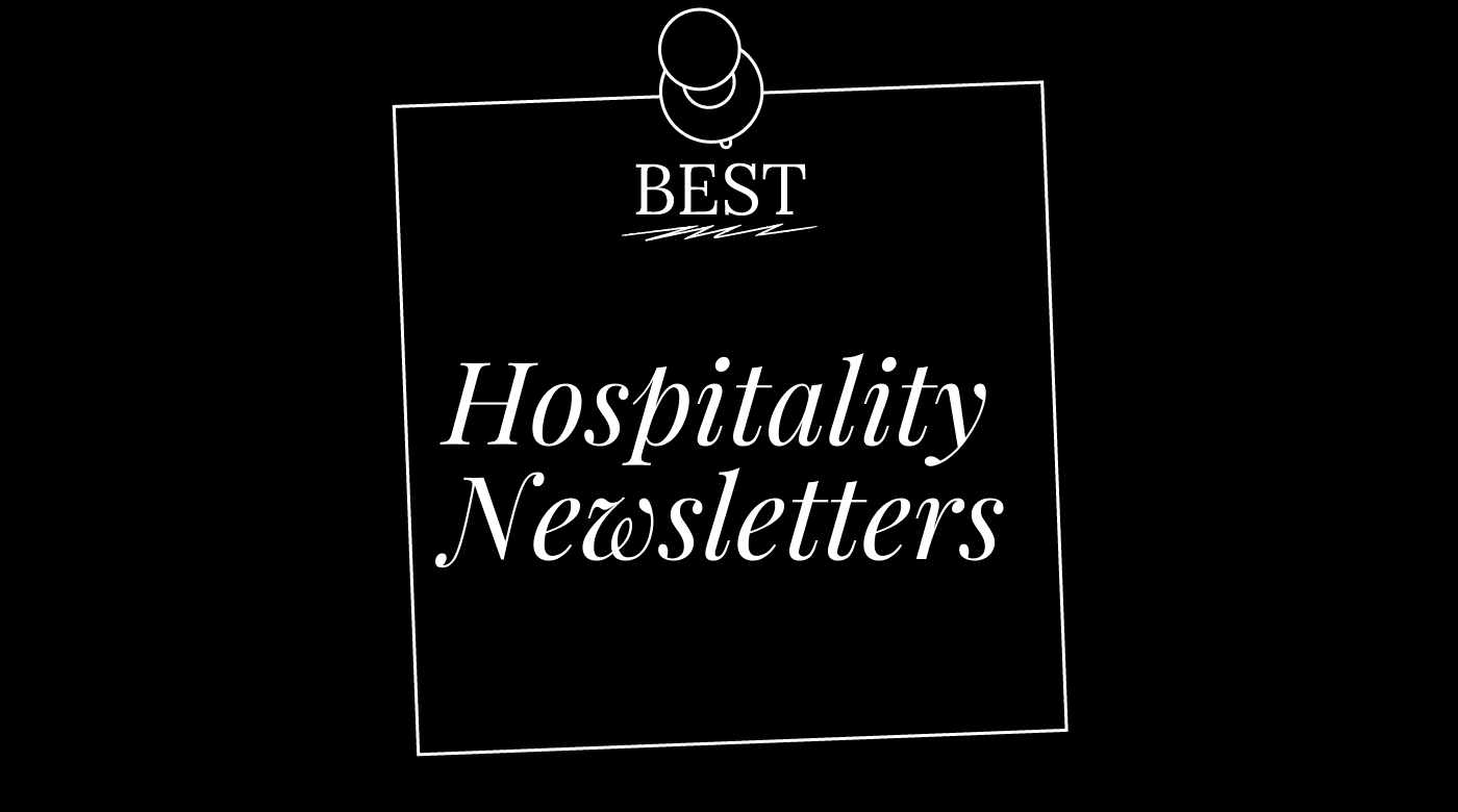 Hospitality newsletters generic best of