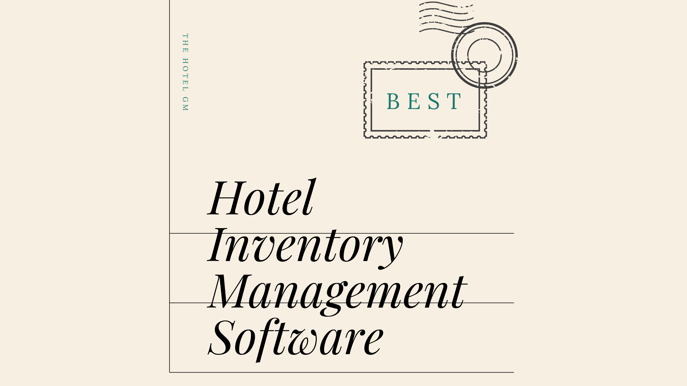 Hotel inventory management software best tools