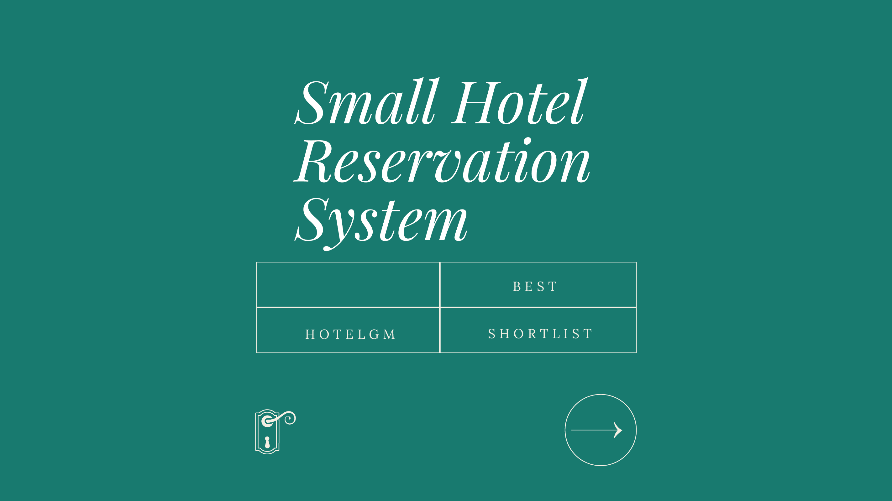 Small hotel reservation system best tools
