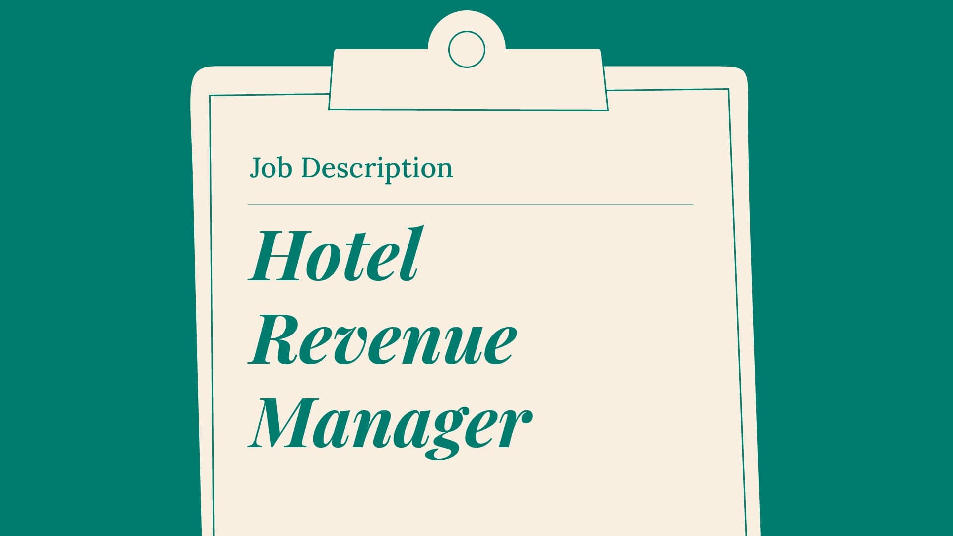 Hotel Revenie Manager: Duties, Skills, and Salary In 2025 featured image