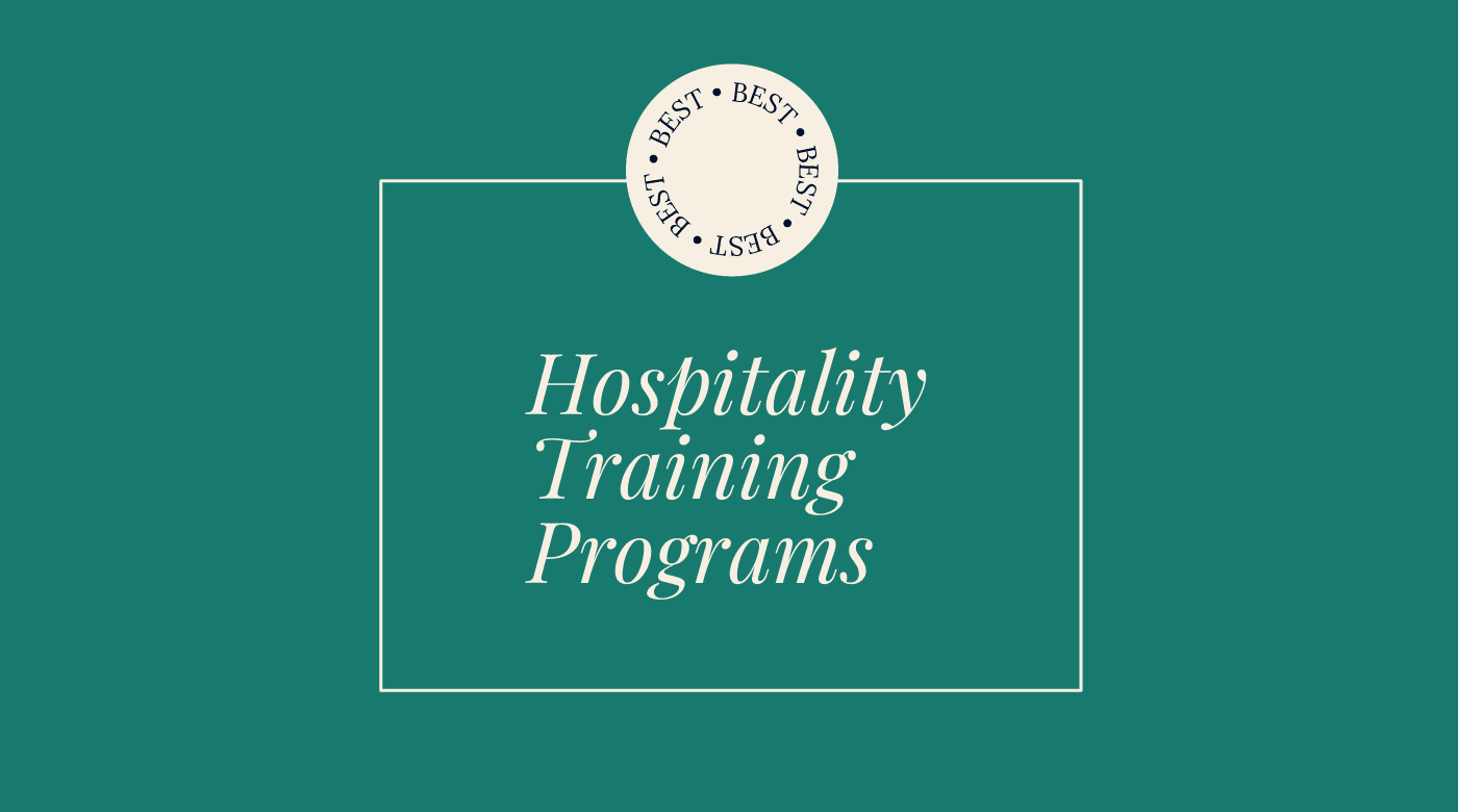 Hospitality training programs generic best of