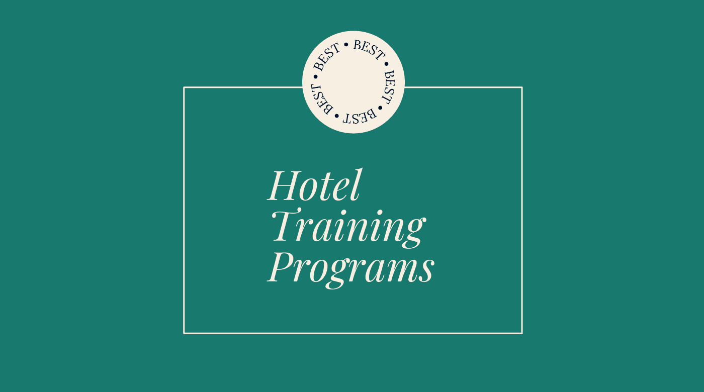 Hotel training programs generic best of