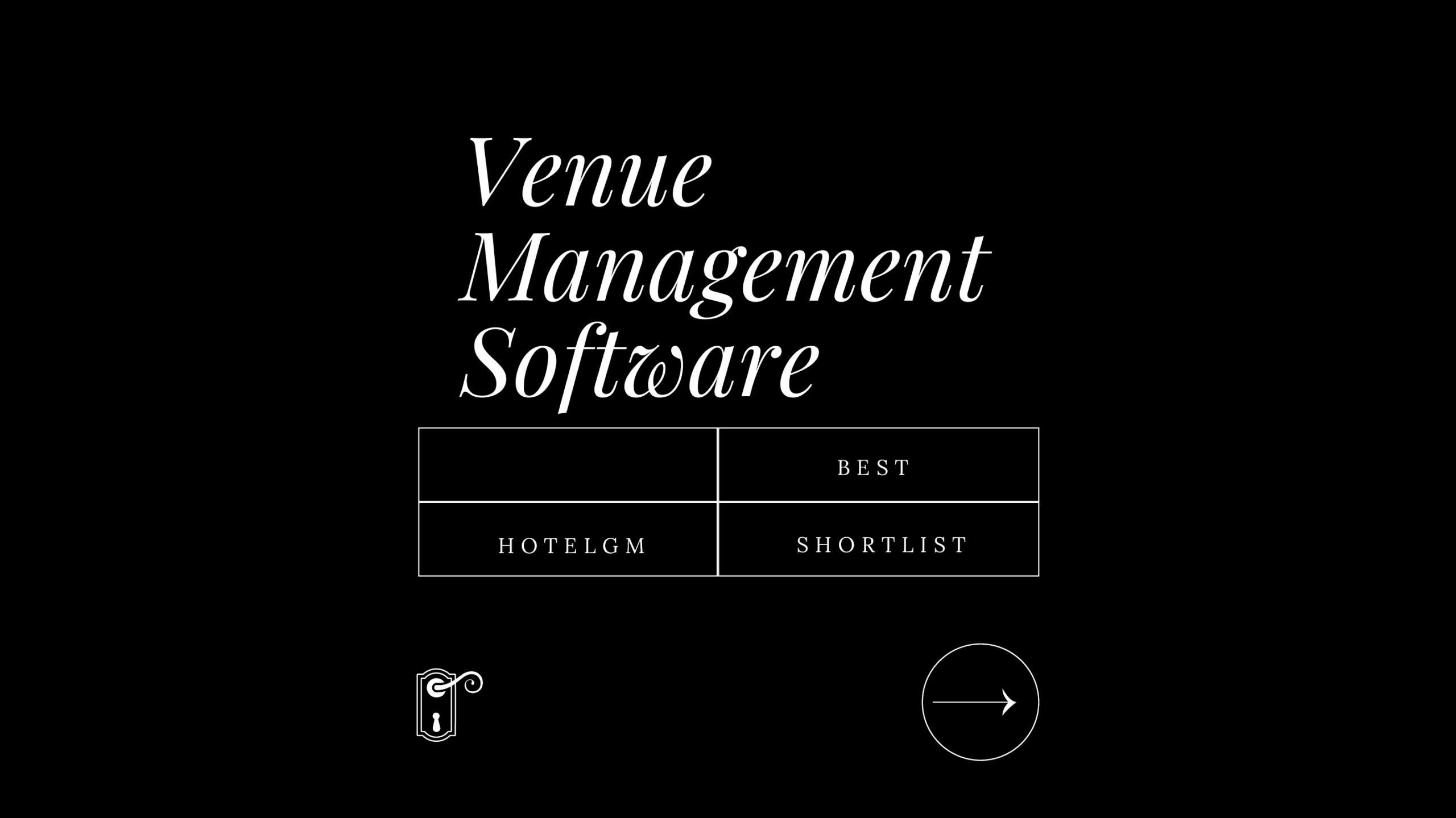 Venue management software best tools 06155
