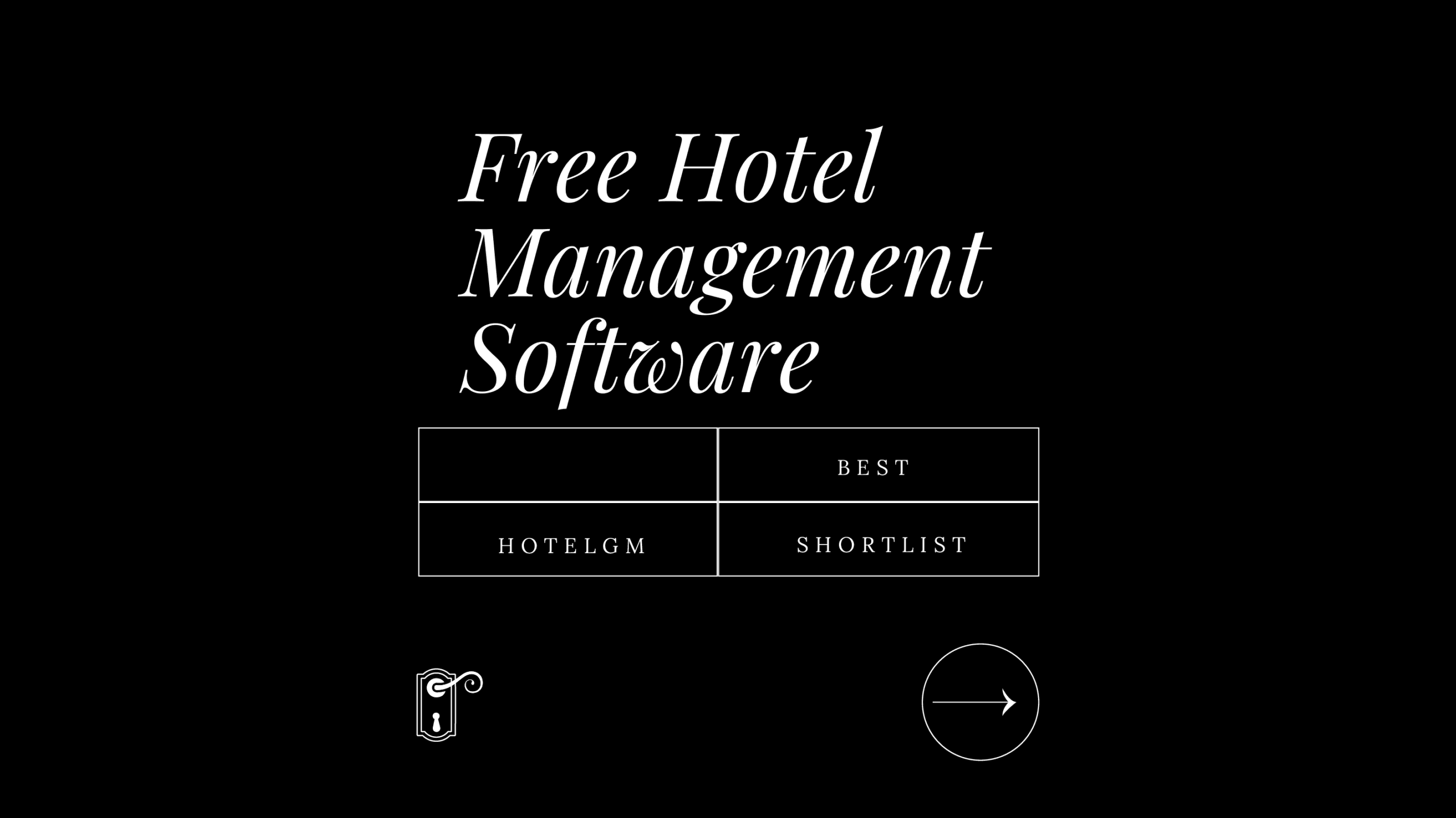 Free hotel management software best tools 96141