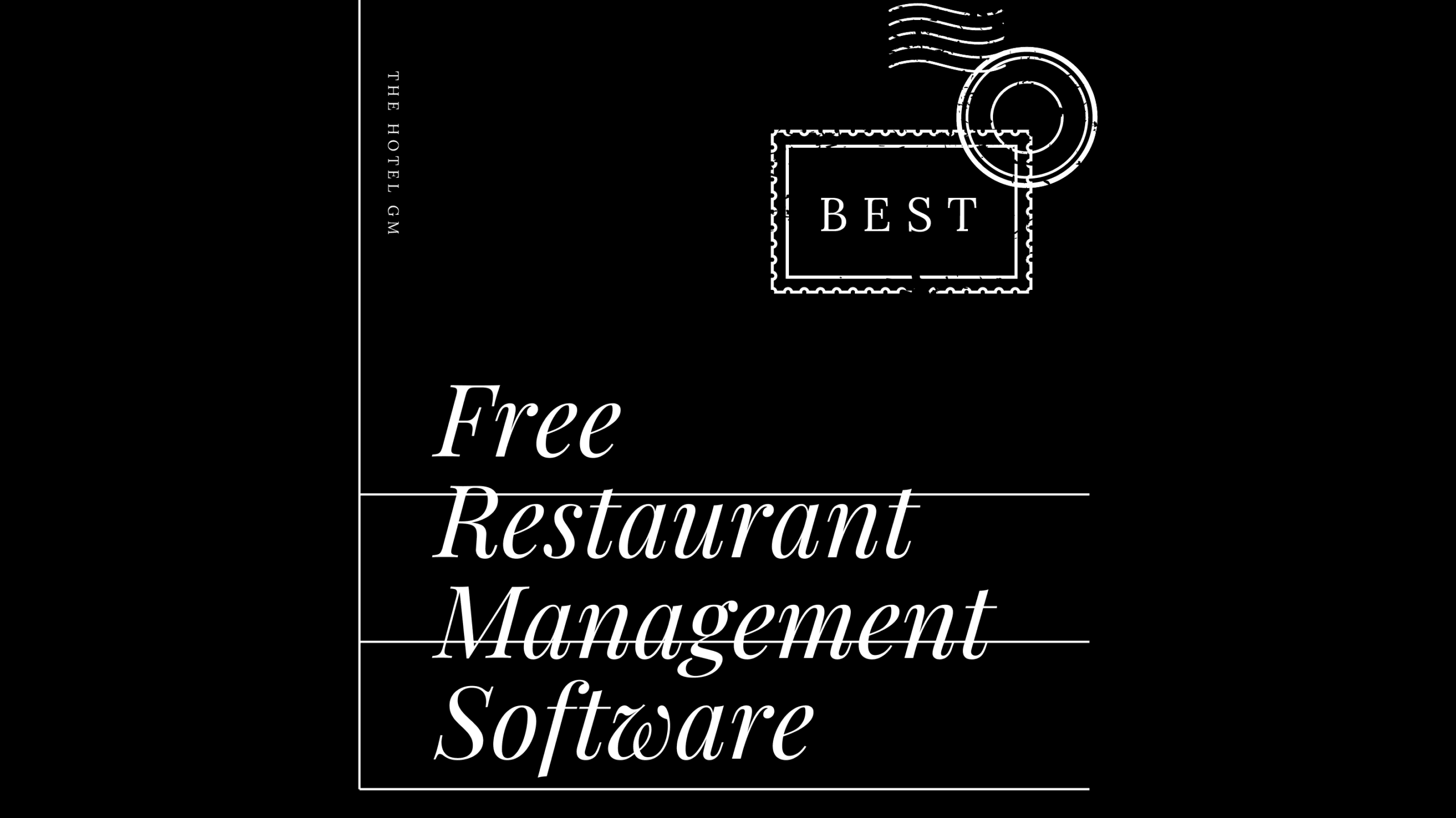 Free restaurant management software best tools 25252