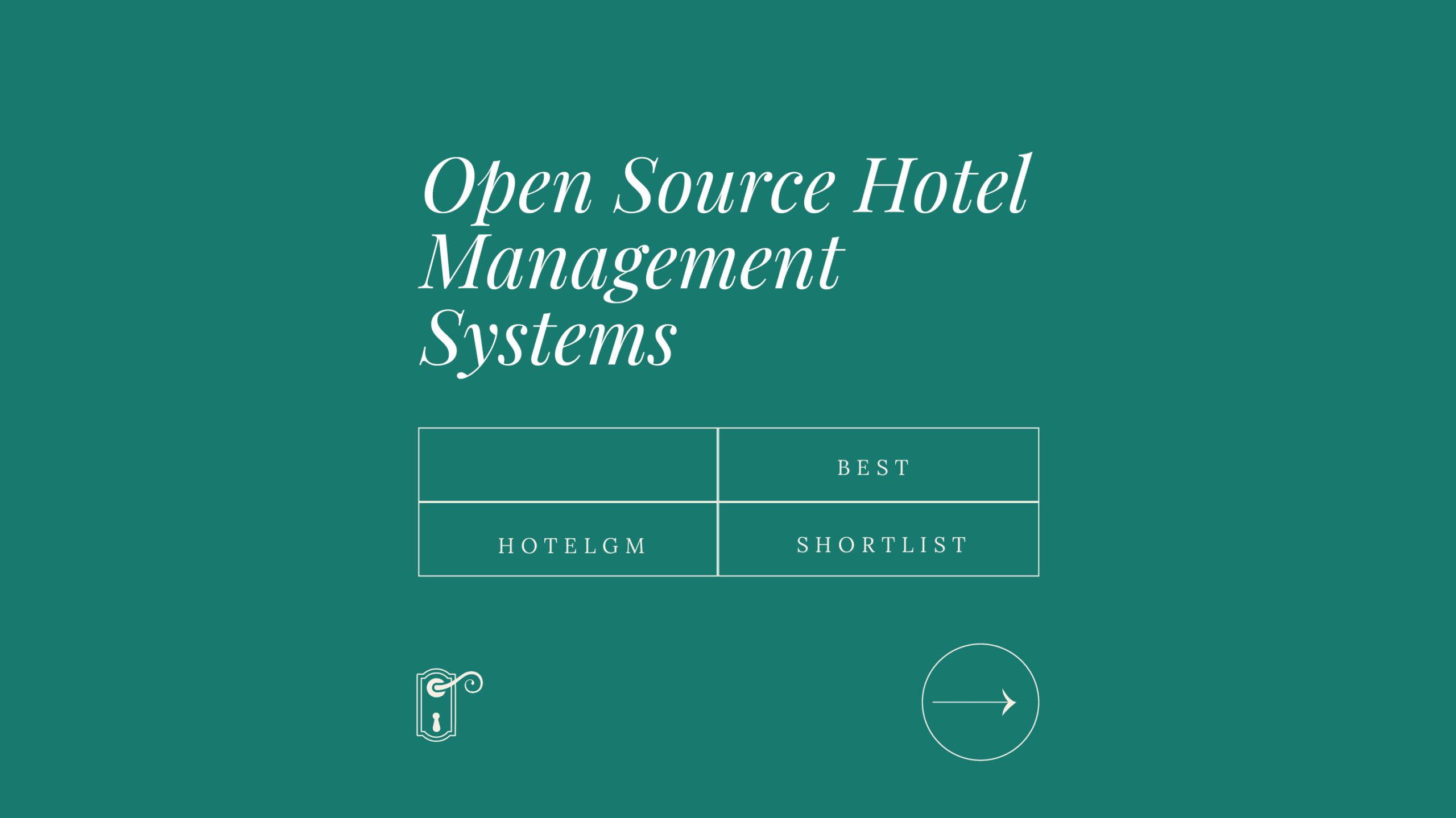 Open source hotel management systems best tools 80933