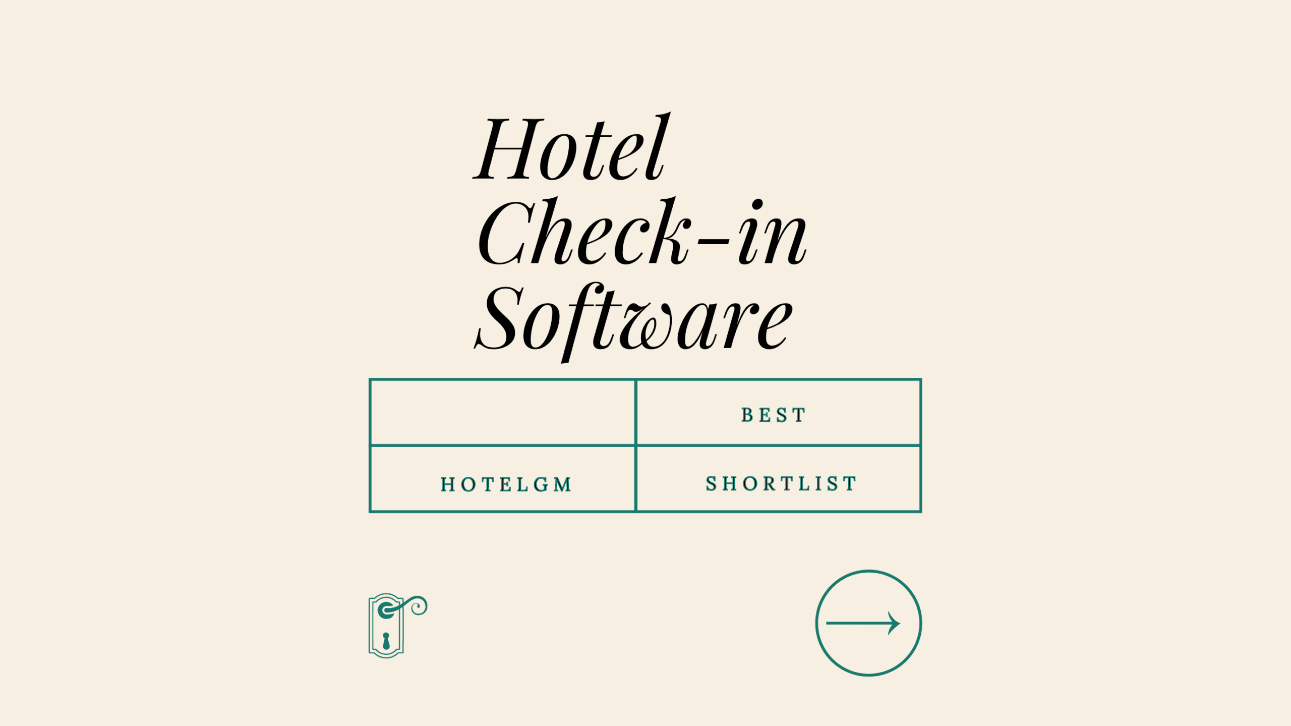 Hotel check in software best tools 47530