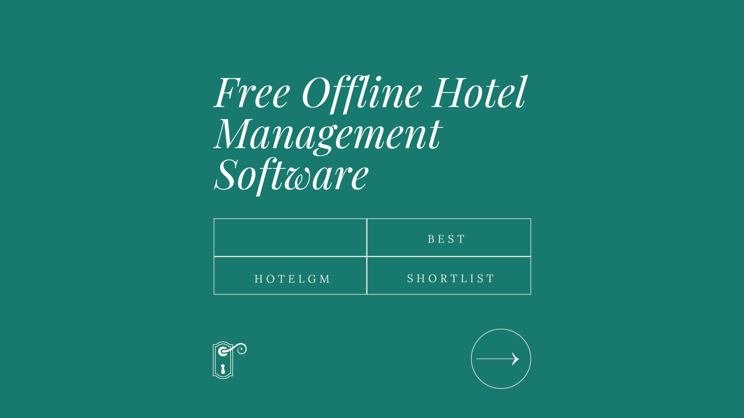 Free offline hotel management software best tools 44305