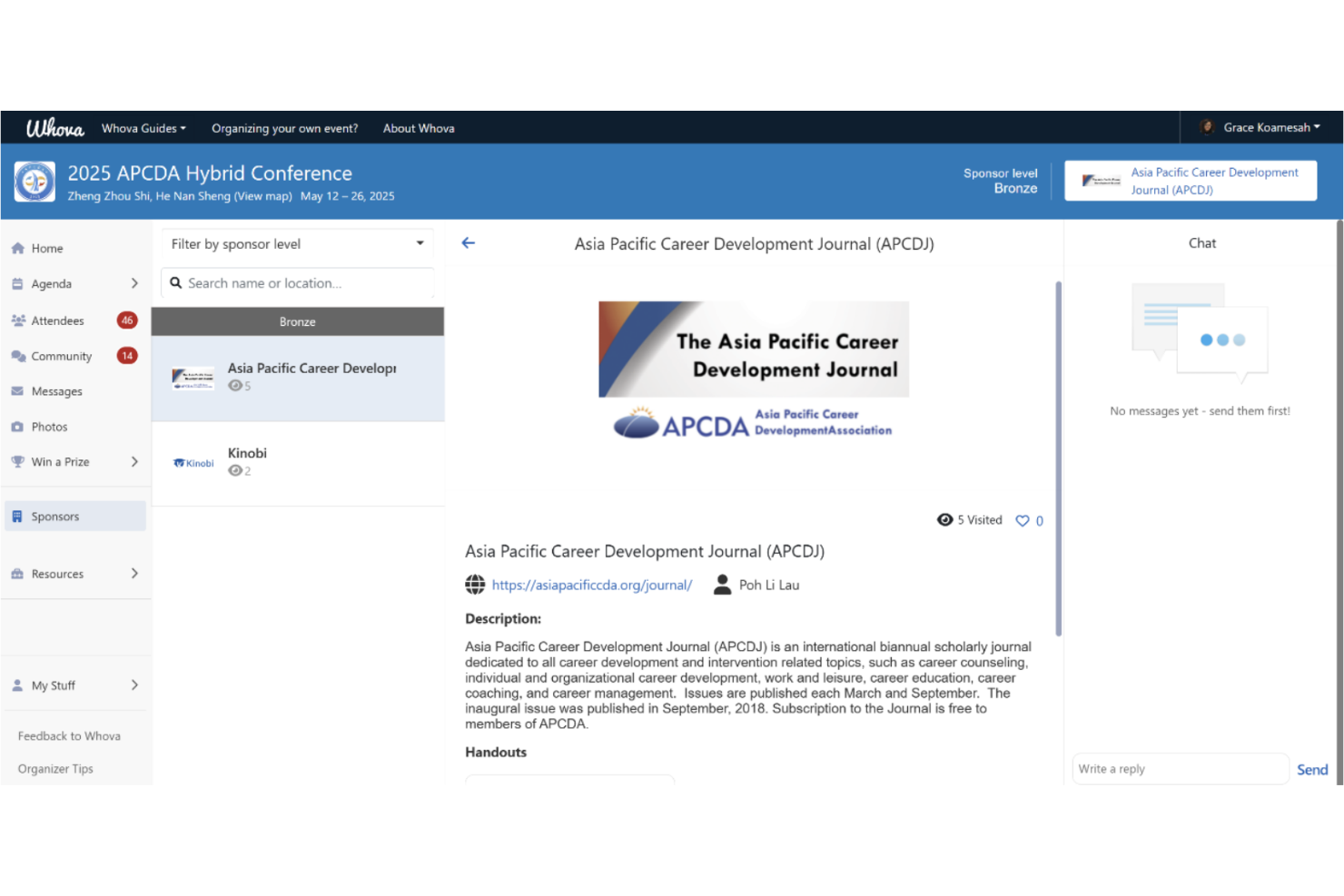 screenshot - Whova Review 2026: Pros, Cons, Features, and Pricing