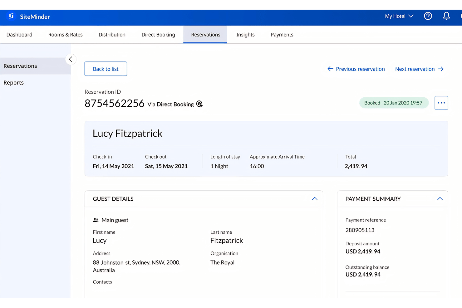 screenshot - SiteMinder Review 2026: Pros, Cons, Features and Pricing