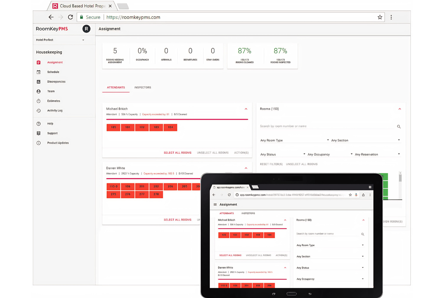 screenshot - RoomKey PMS Review 2026: Pros, Cons, Features and Pricing