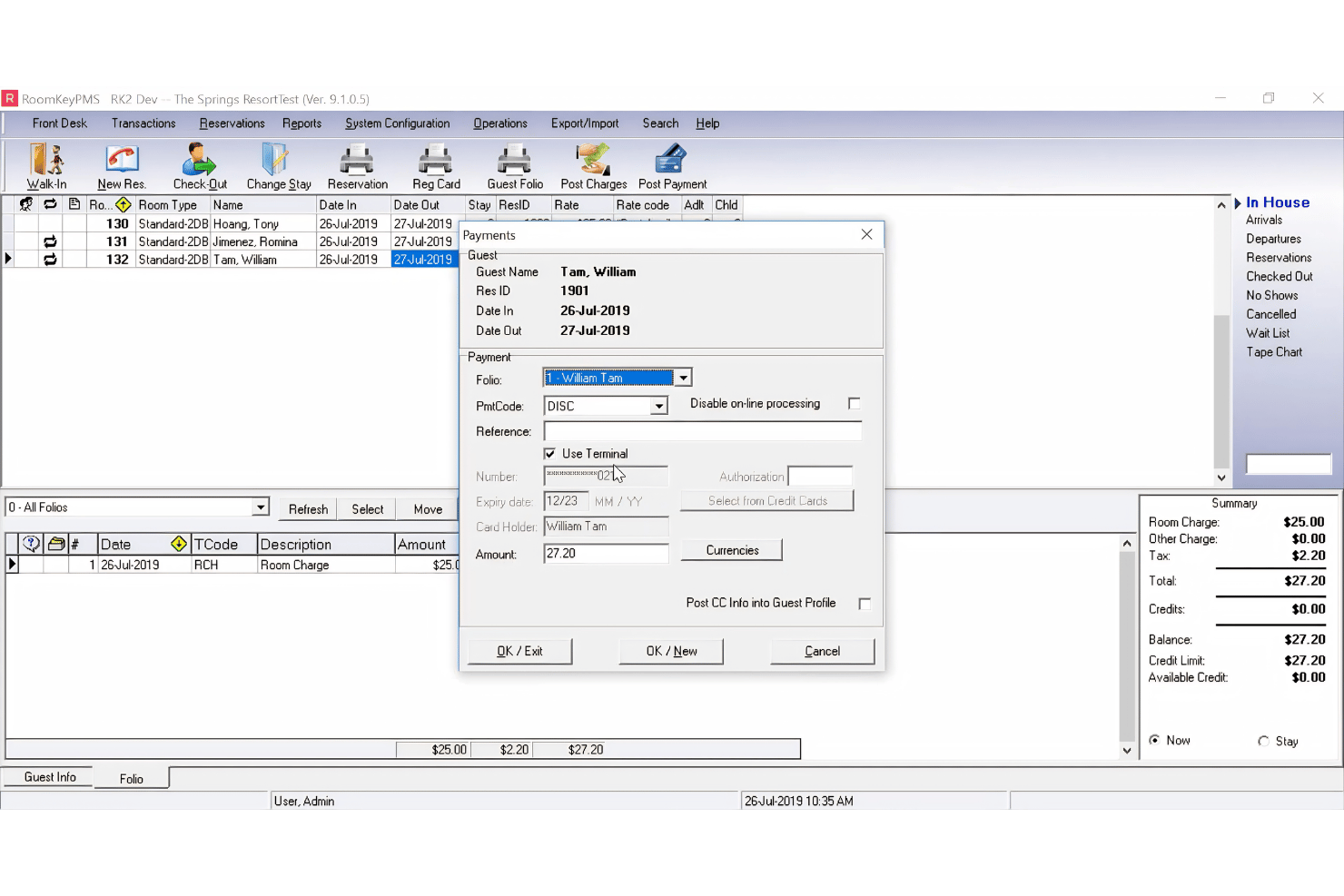 screenshot - RoomKey PMS Review 2026: Pros, Cons, Features and Pricing
