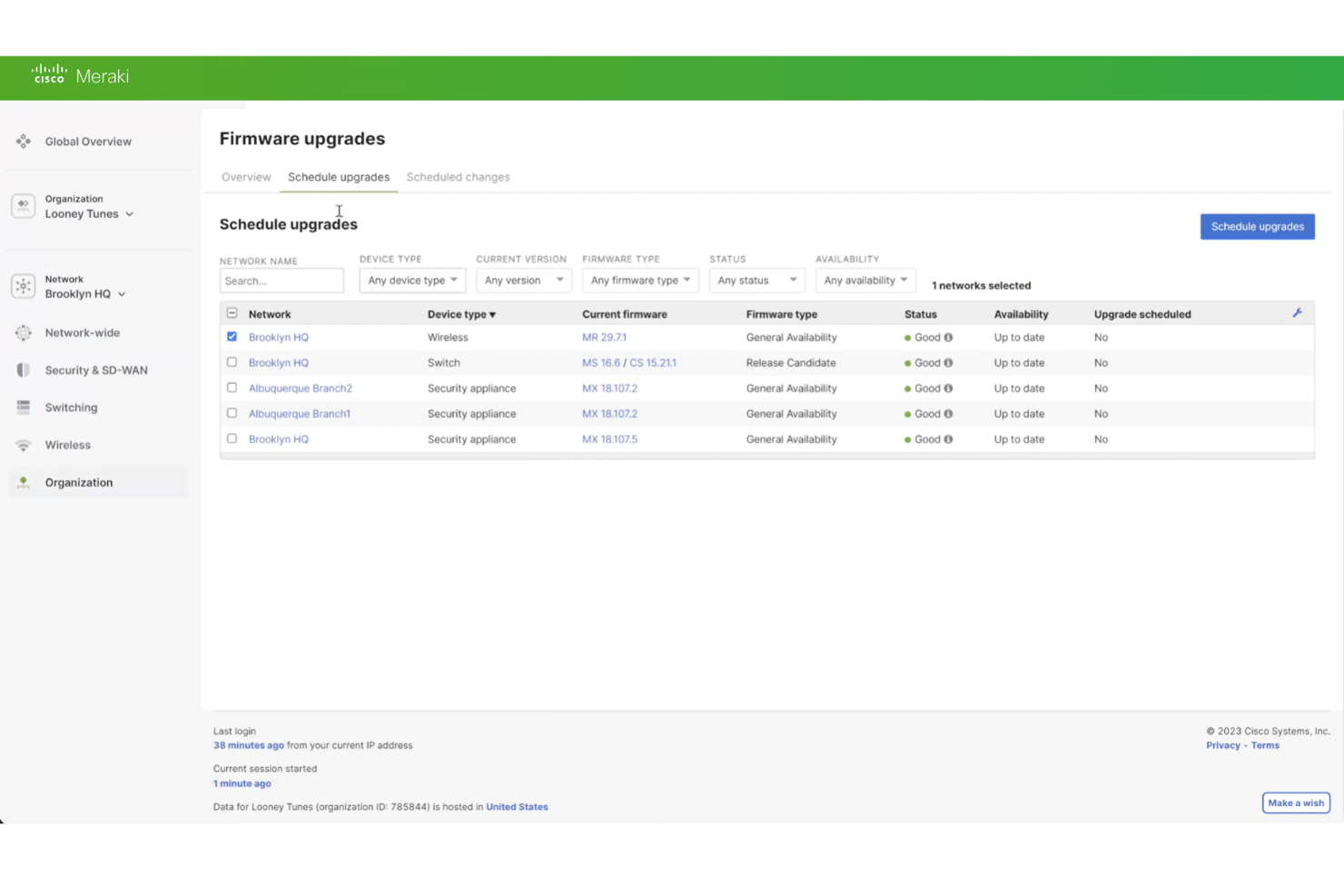 screenshot - Cisco Meraki Review 2026: Pros, Cons, Features, and Pricing