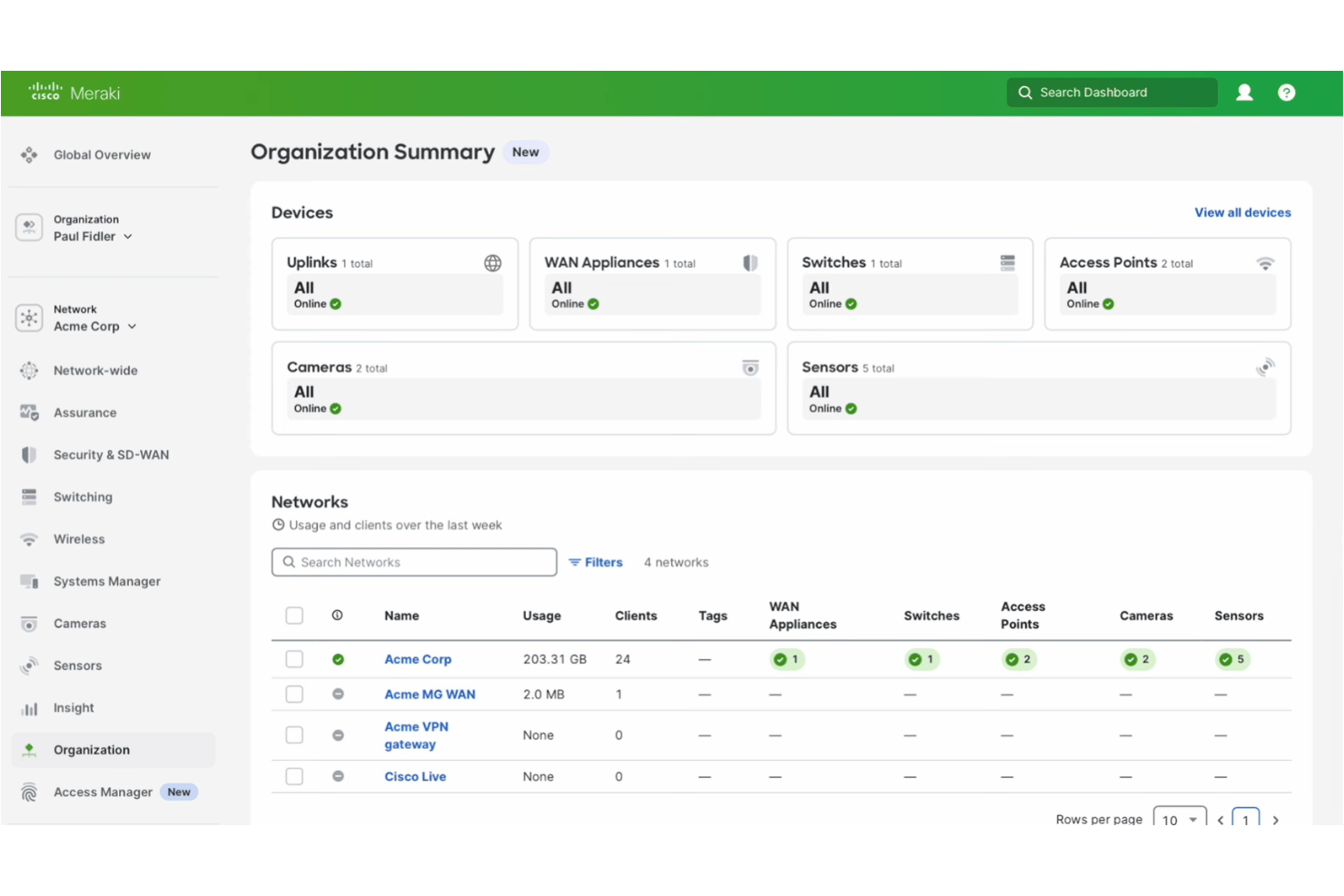 screenshot - Cisco Meraki Review 2026: Pros, Cons, Features, and Pricing