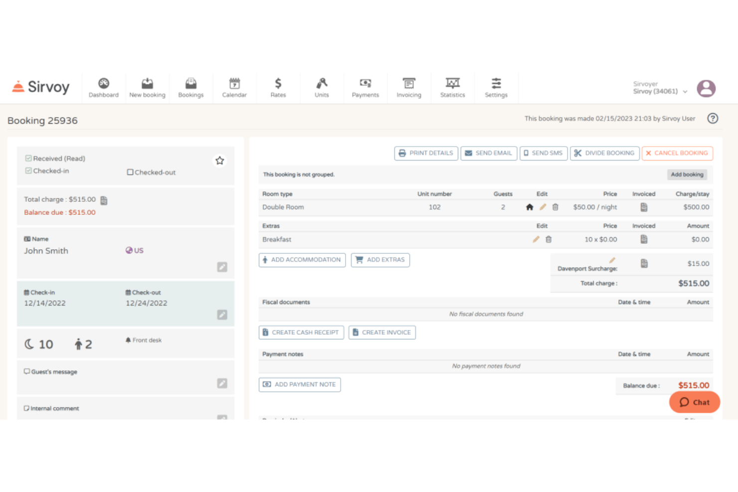 screenshot - Sirvoy Review 2026: Pros, Cons, Features and Pricing