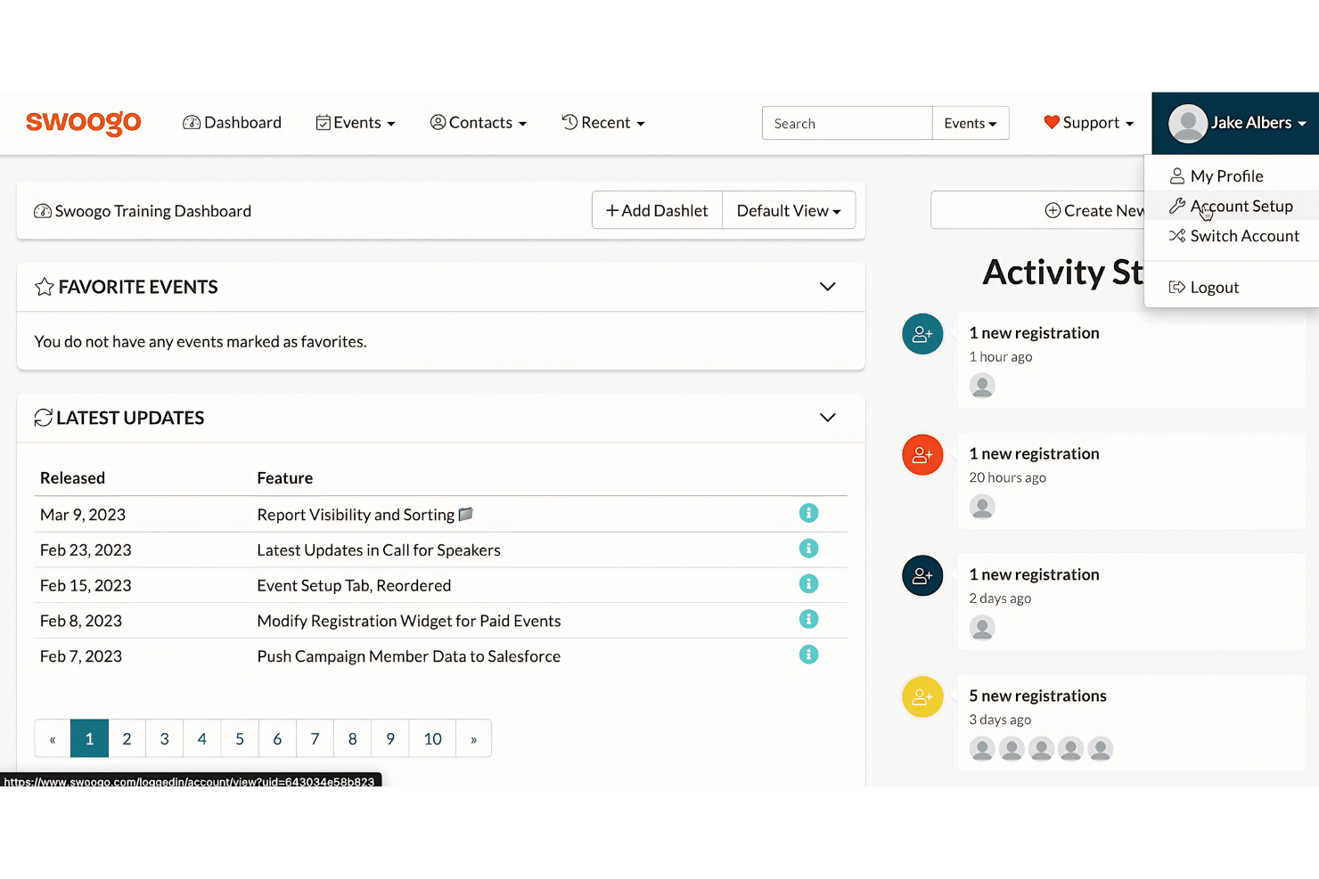 screenshot - Swoogo Review 2026: Pros, Cons, Features and Pricing