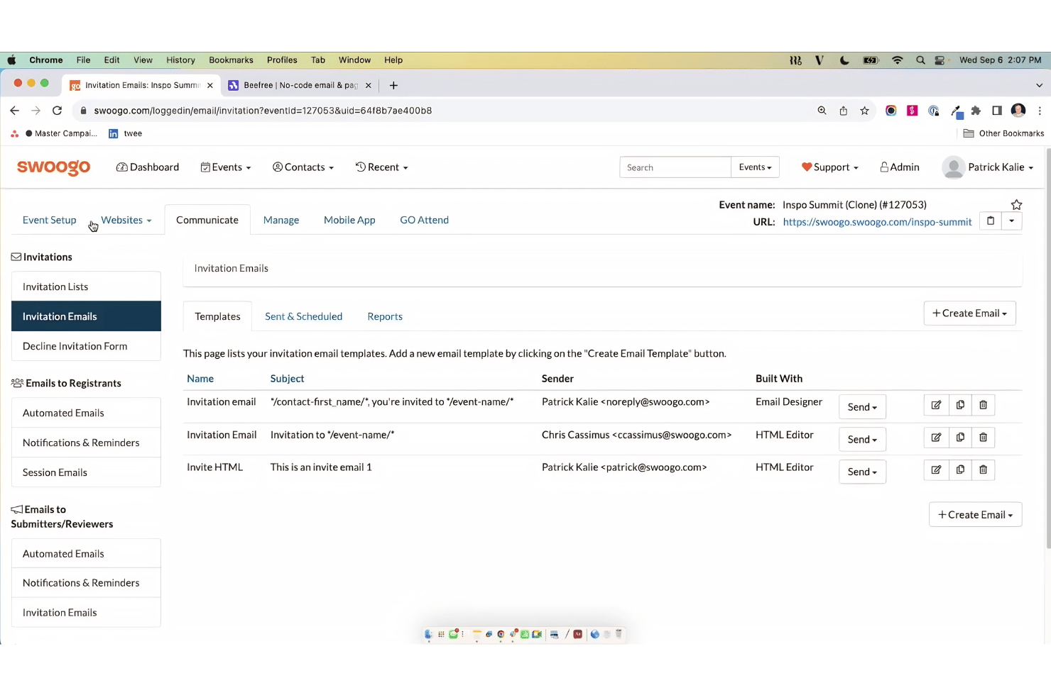screenshot - Swoogo Review 2026: Pros, Cons, Features and Pricing