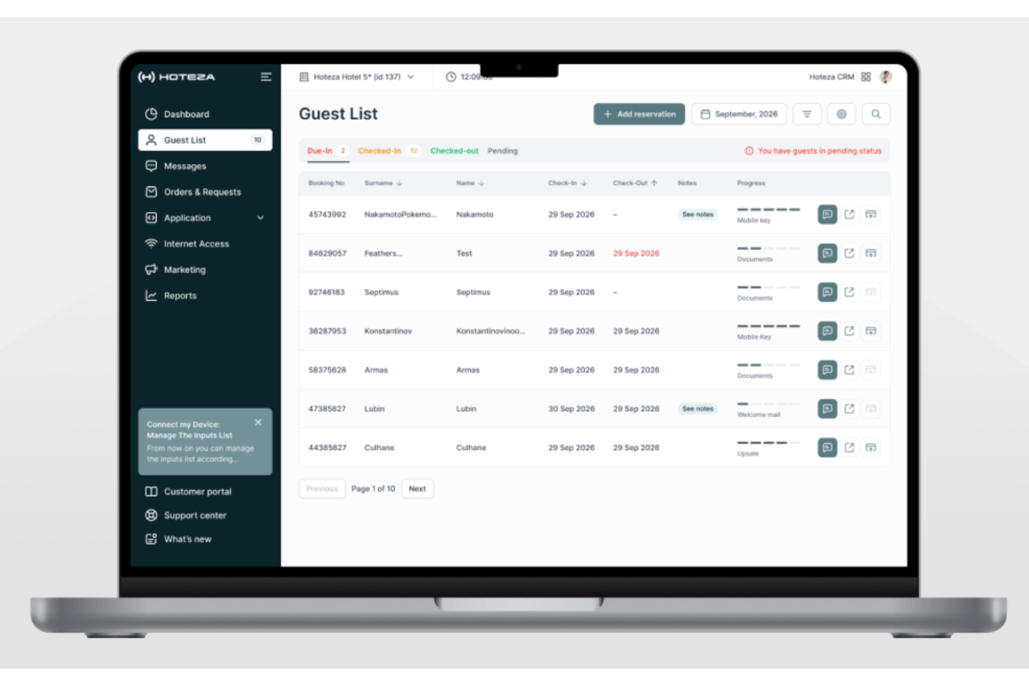 screenshot - Hoteza Review 2026: Pros, Cons, Features, and Pricing