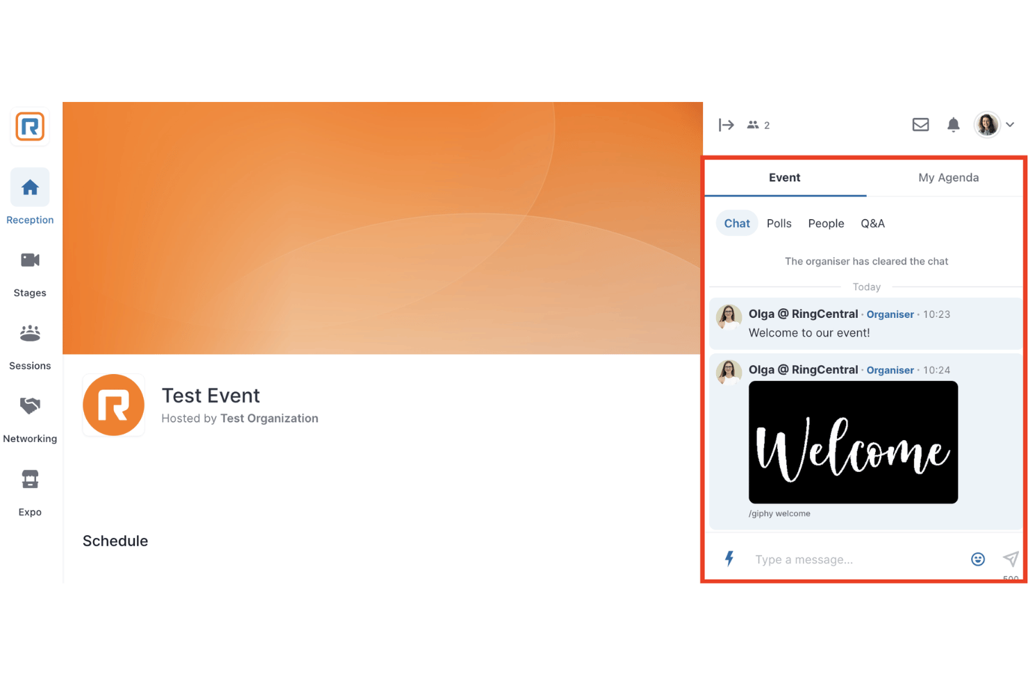 screenshot - RingCentral Events Review 2026: Pros, Cons, Features, and Pricing