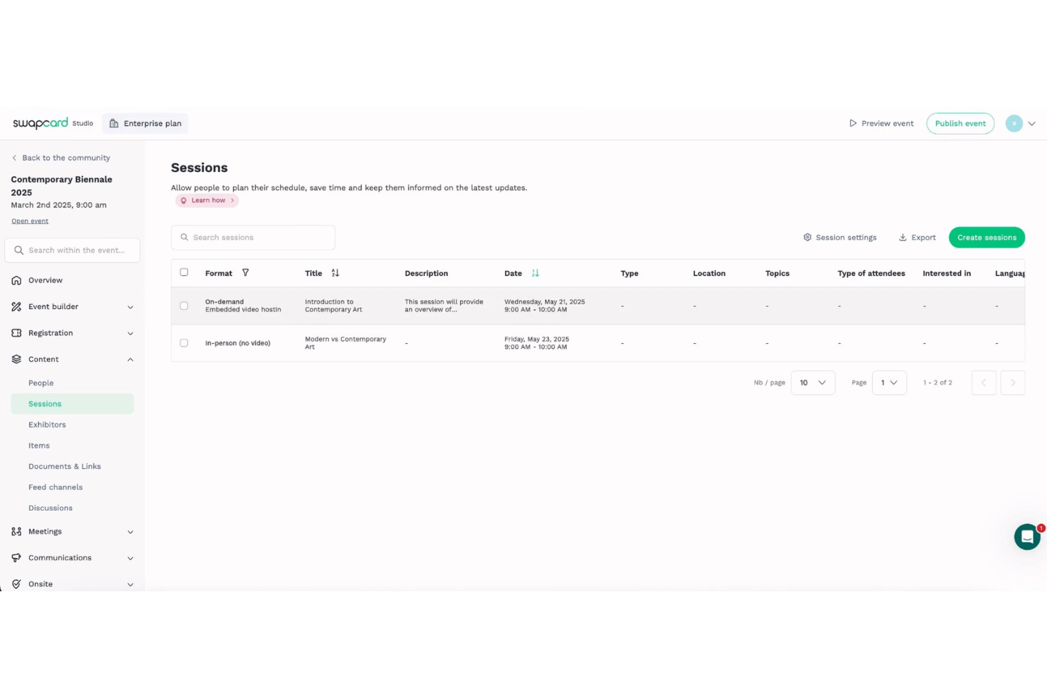 screenshot - Swapcard Review 2026: Pros, Cons, Features, and Pricing