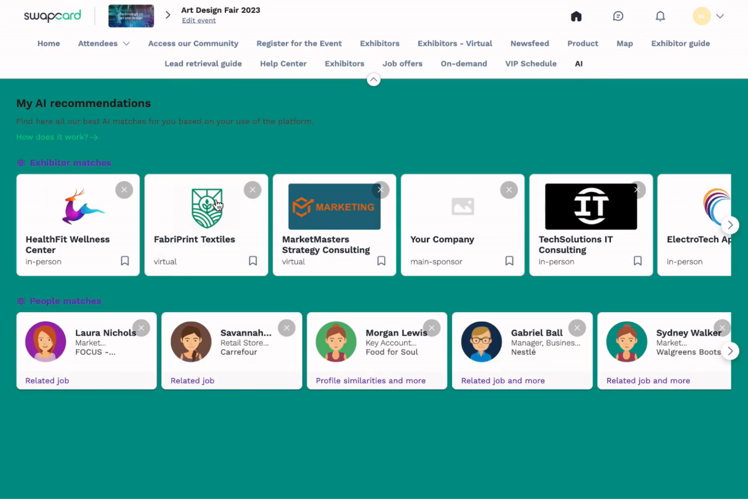 screenshot - Swapcard Review 2026: Pros, Cons, Features, and Pricing