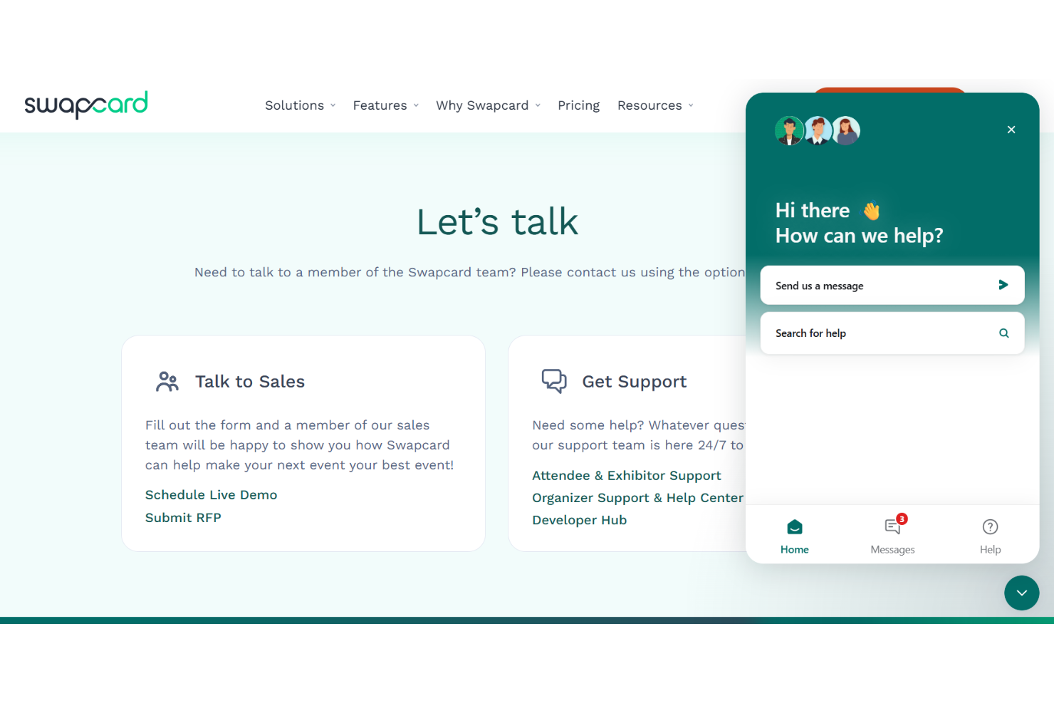 screenshot - Swapcard Review: Pros, Cons, Features, and Pricing
