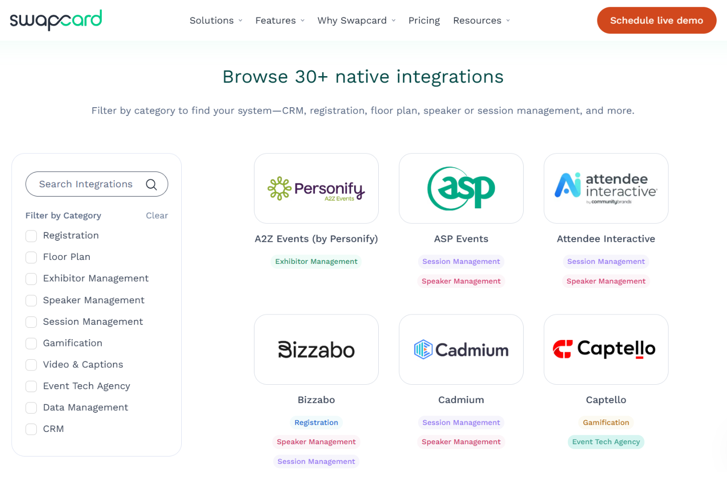 screenshot - Swapcard Review 2026: Pros, Cons, Features, and Pricing