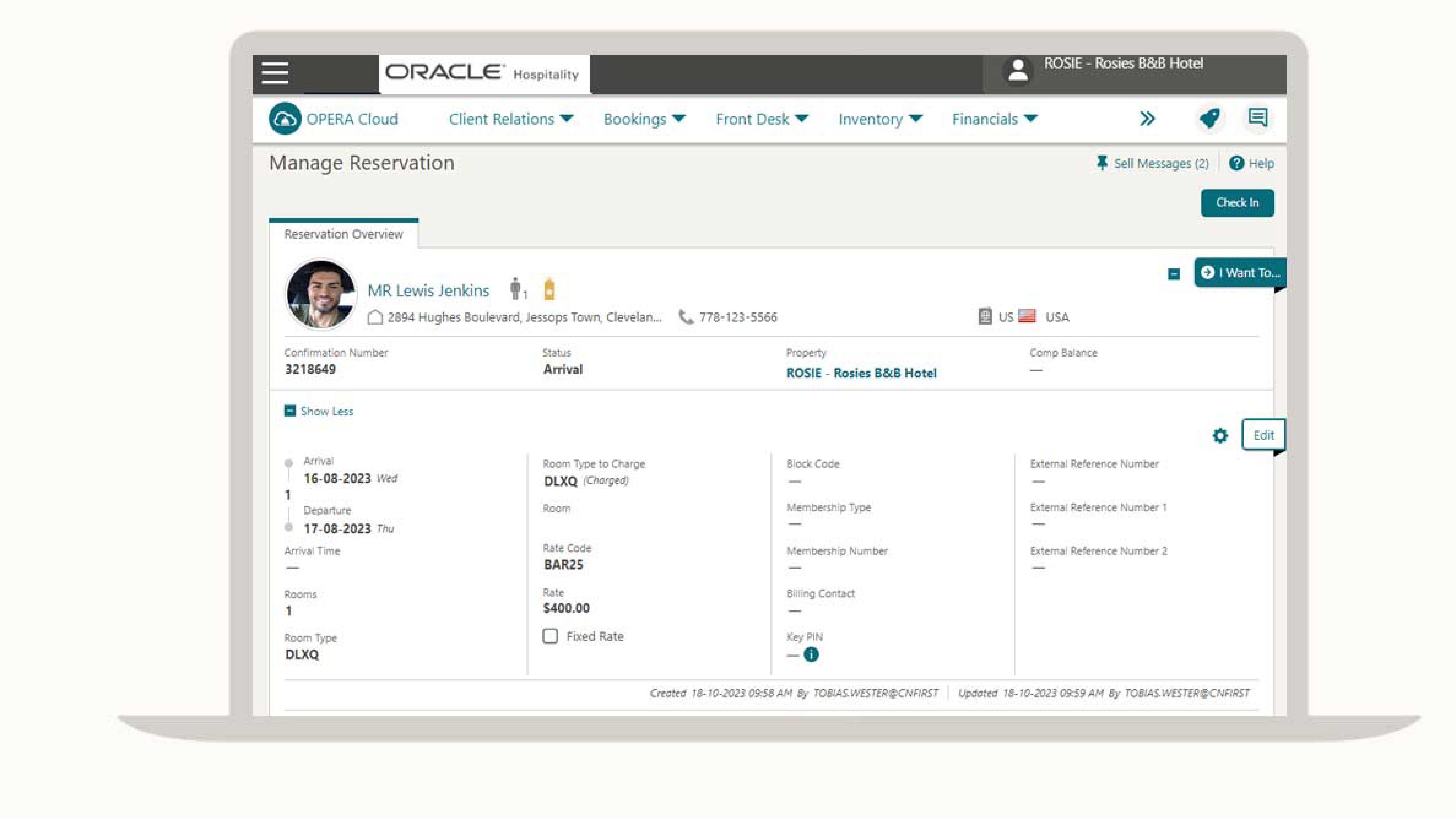 screenshot - Oracle OPERA Review 2026: Pros, Cons, Features, and Pricing Explained