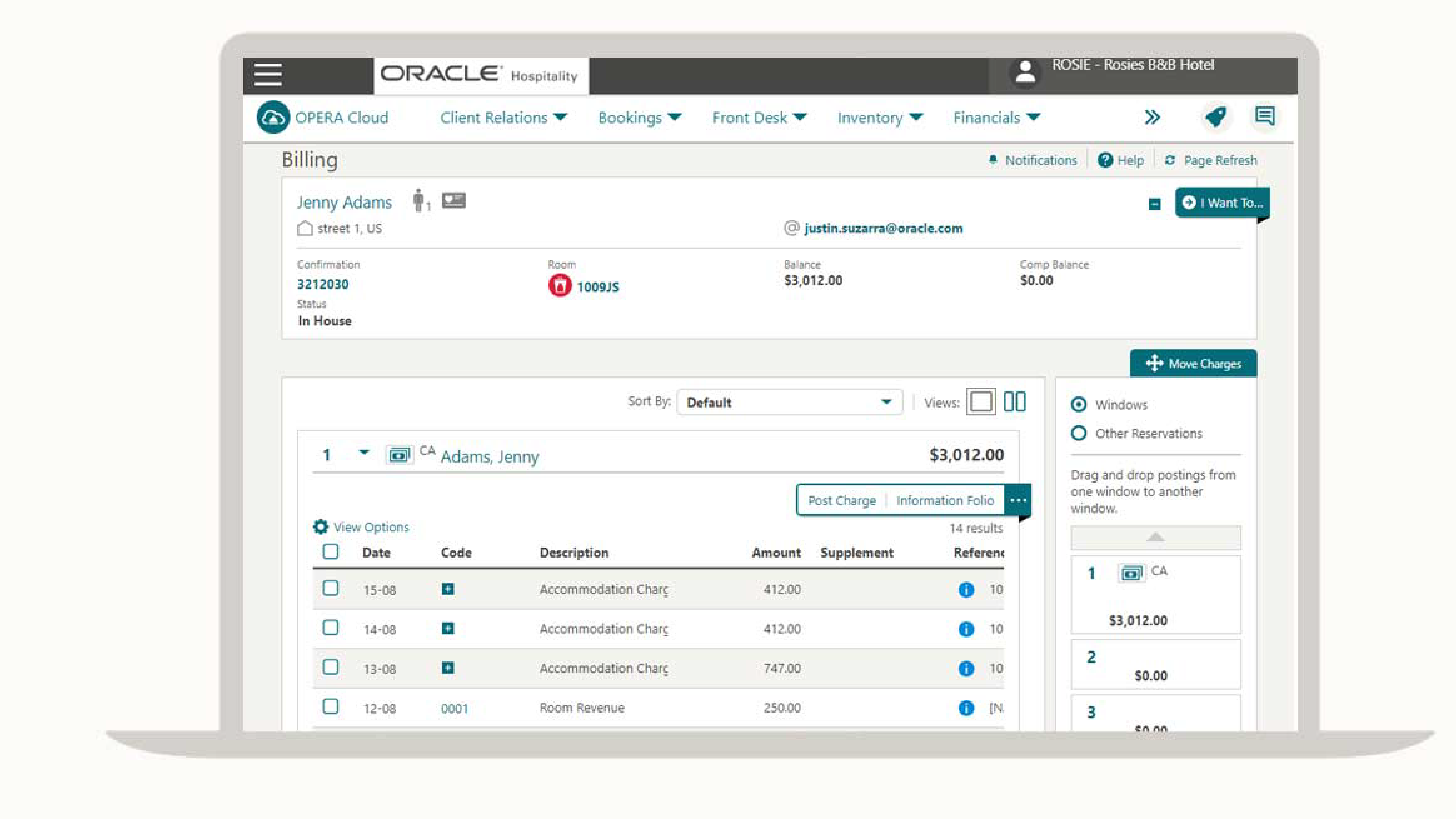 screenshot - Oracle OPERA Review 2026: Pros, Cons, Features, and Pricing Explained
