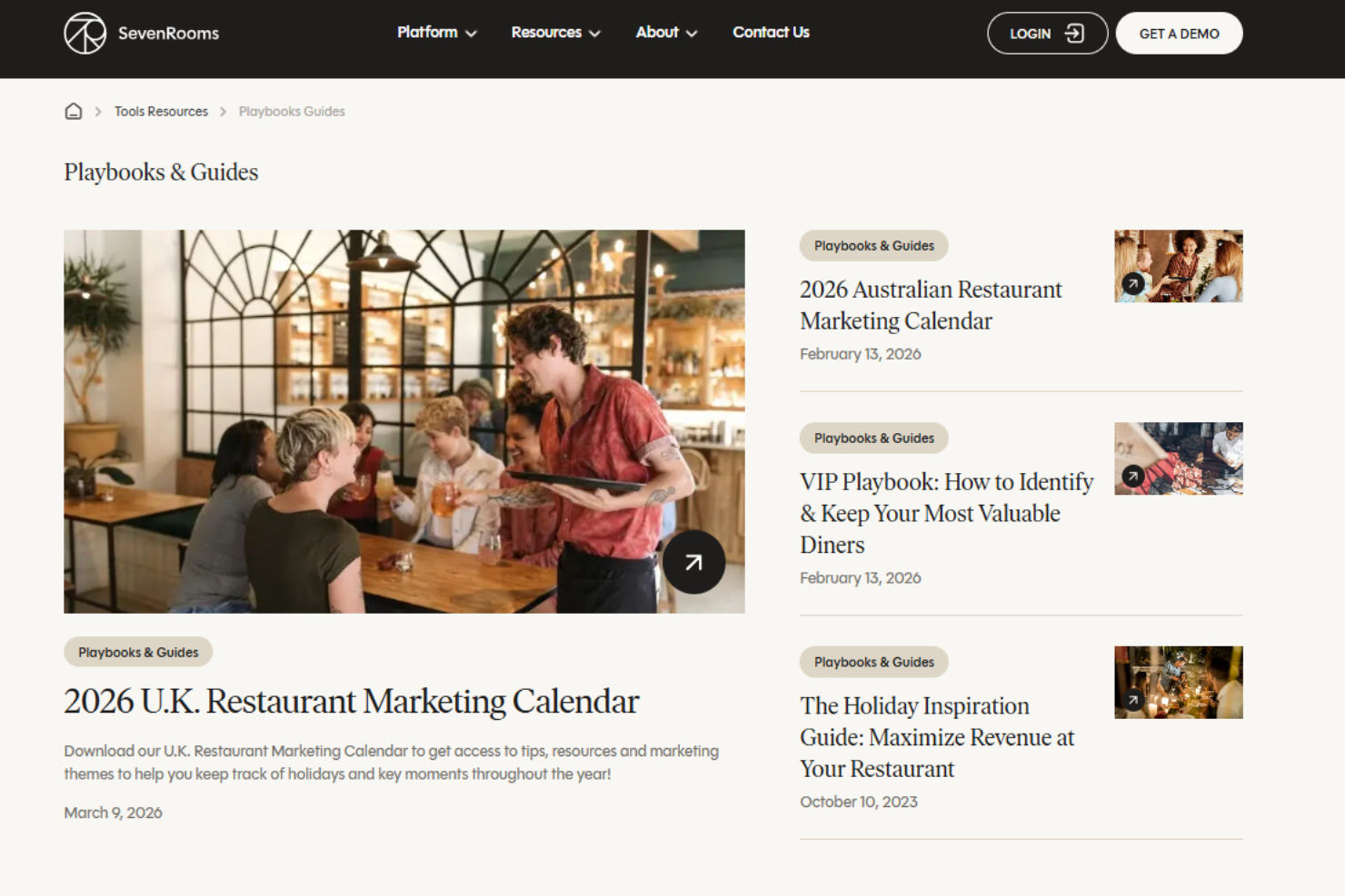 screenshot - SevenRooms Review: Pros, Cons, Features, and Pricing Explained