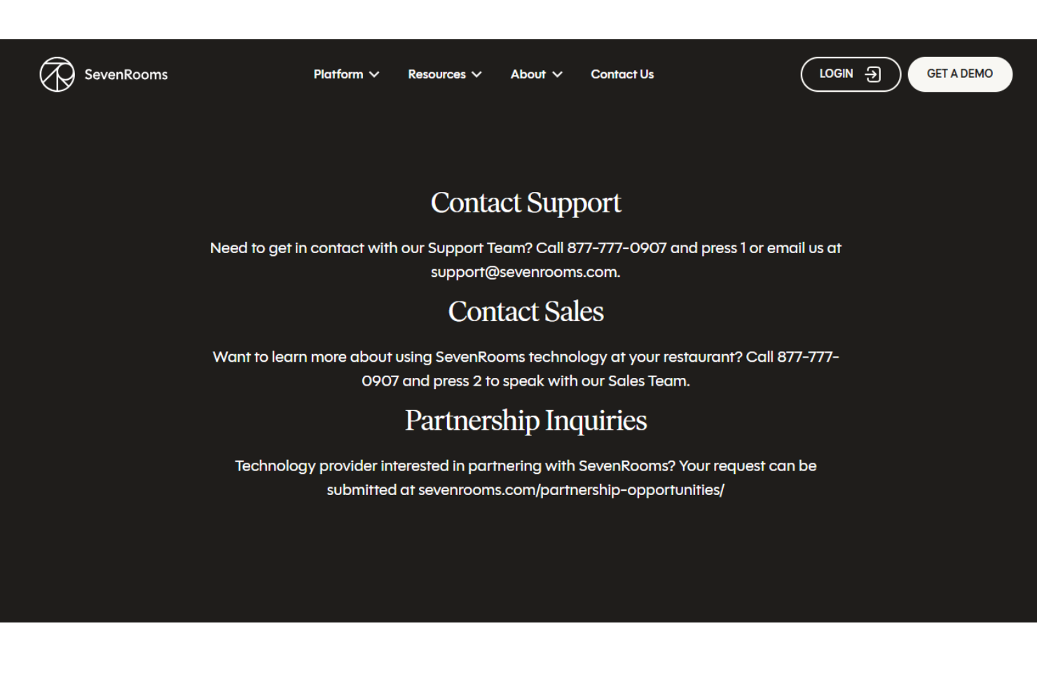 screenshot - SevenRooms Review: Pros, Cons, Features, and Pricing Explained