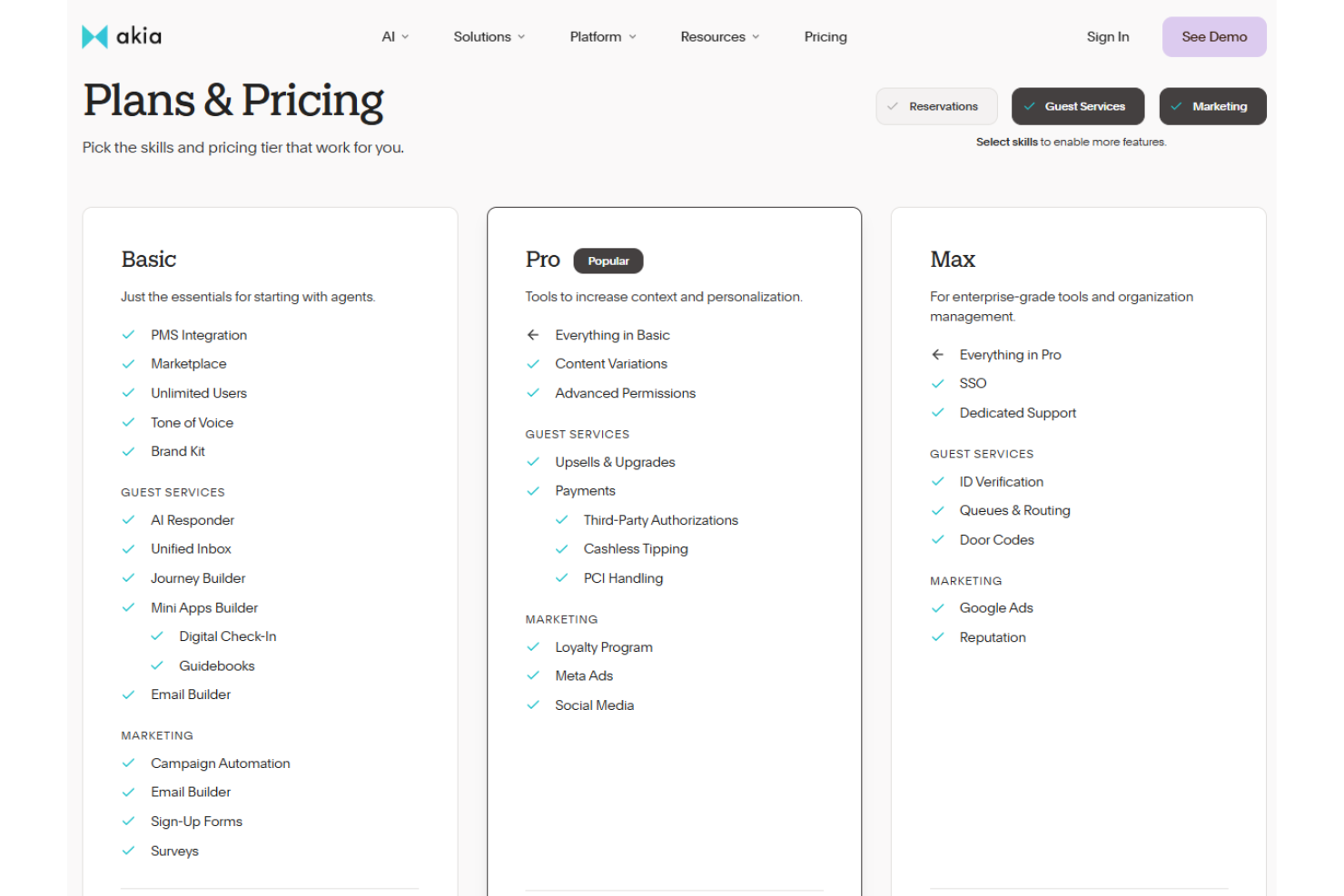 screenshot - Akia Review: Pros, Cons, Features and Pricing Explained