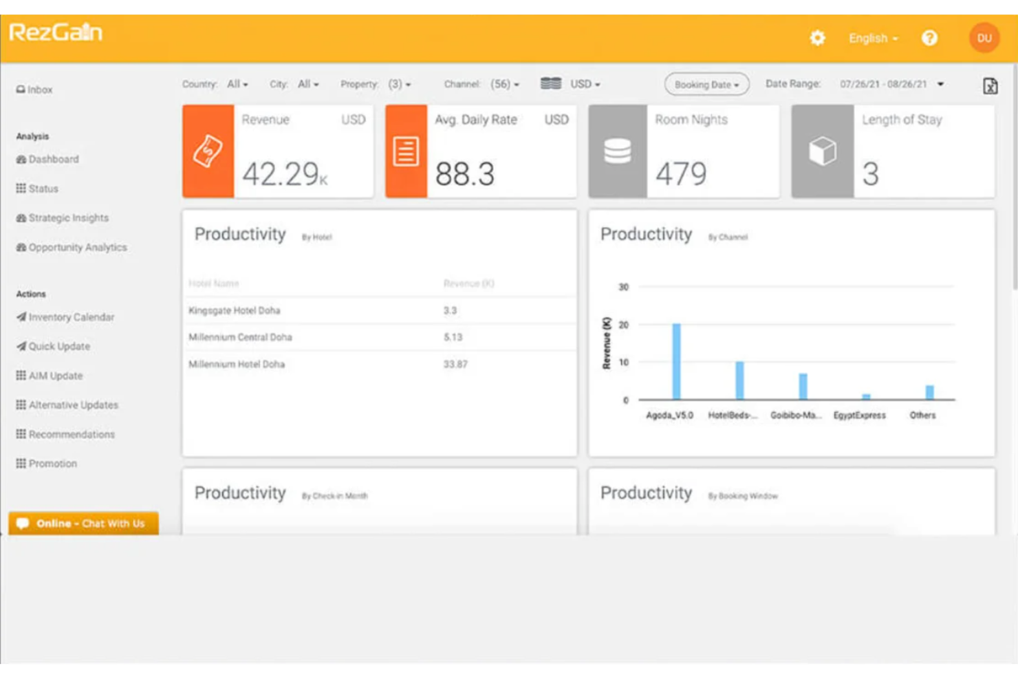 screenshot - RateGain Review 2026: Pros, Cons, Features and Pricing