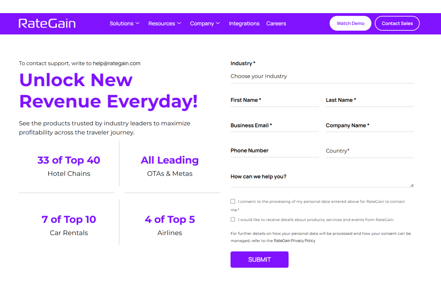 screenshot - RateGain Review: Pros, Cons, Features and Pricing