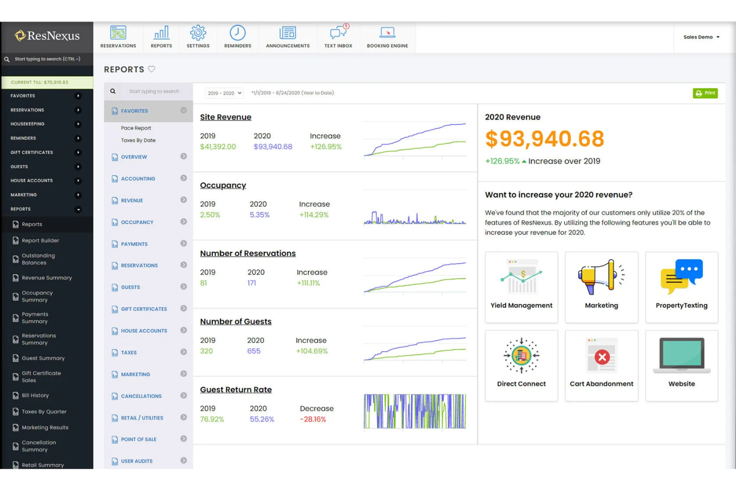 screenshot - ResNexus Review 2026: Pros, Cons, Features, and Pricing