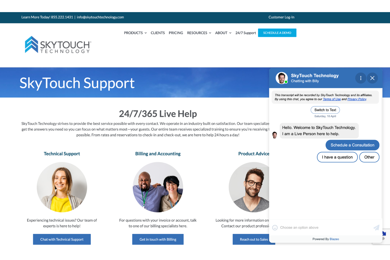 screenshot - SkyTouch Review: Pros, Cons, Features and Pricing