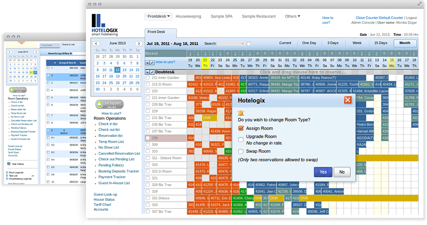 Hotelogix screenshot - 10 Meilleurs Logiciels de Gestion d’Actifs Hôteliers en 2026