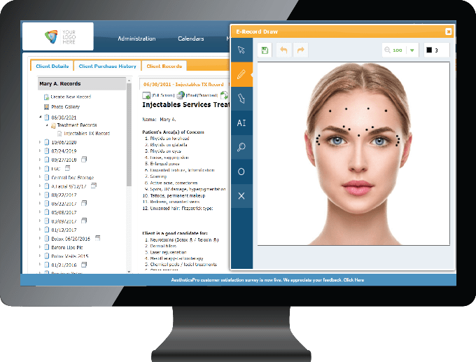 AestheticsPro screenshot - 22 Beste Spa-Software für Verwaltung &amp; Buchung im Jahr 2026